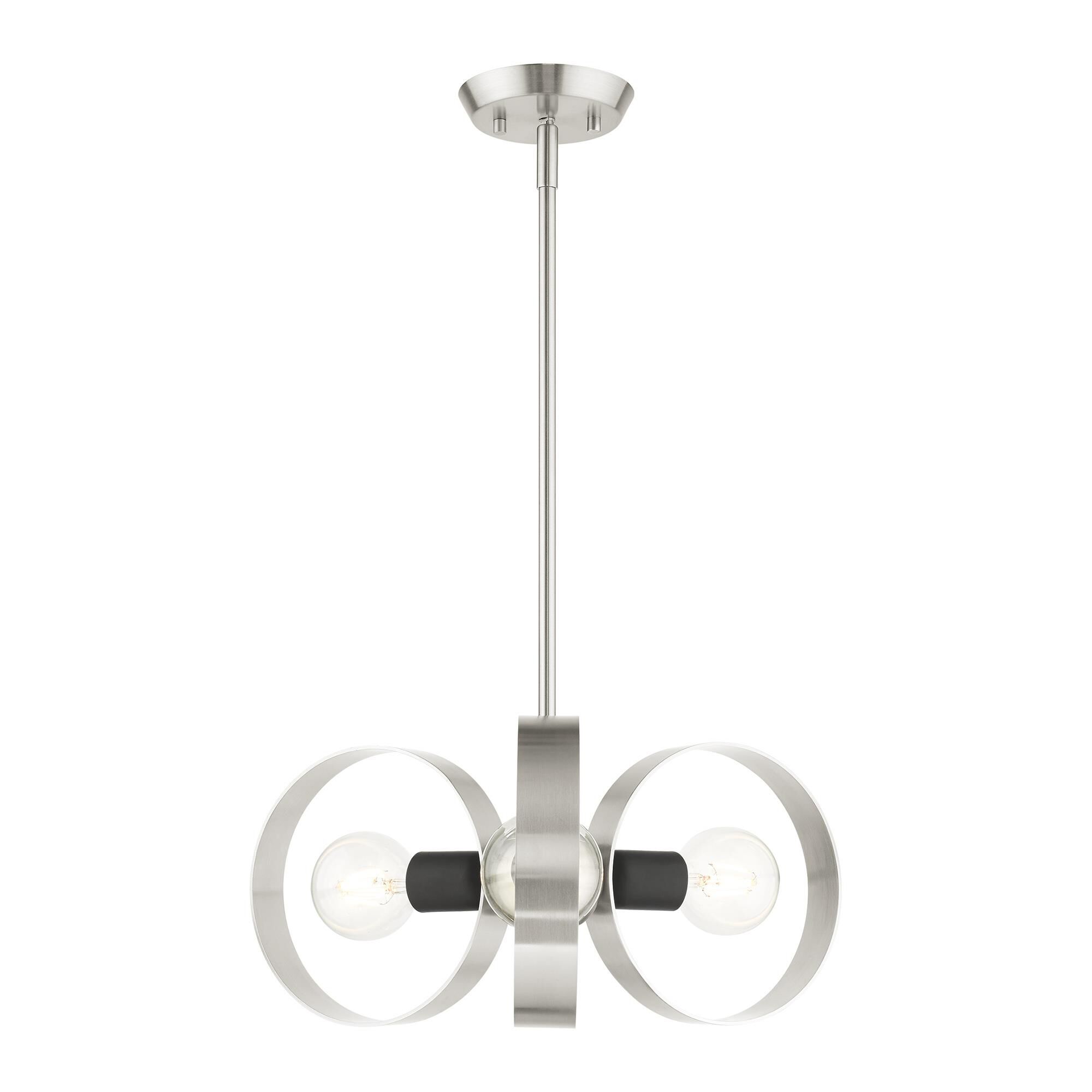 Modesto 3 Light Mini Chandelier by Livex Lighting