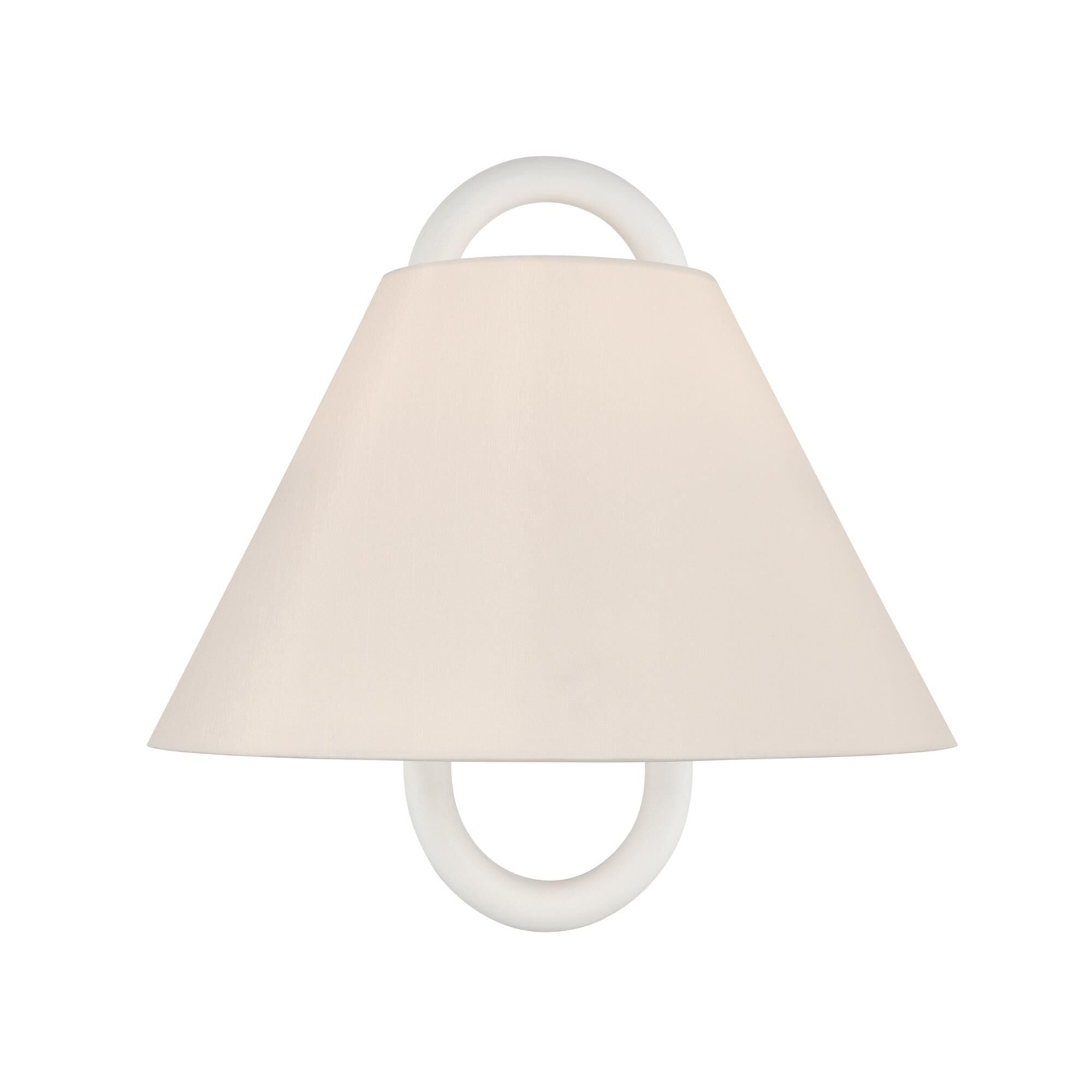 Shown in Vibrant Gold finish and Fabric glass and Fabric shade