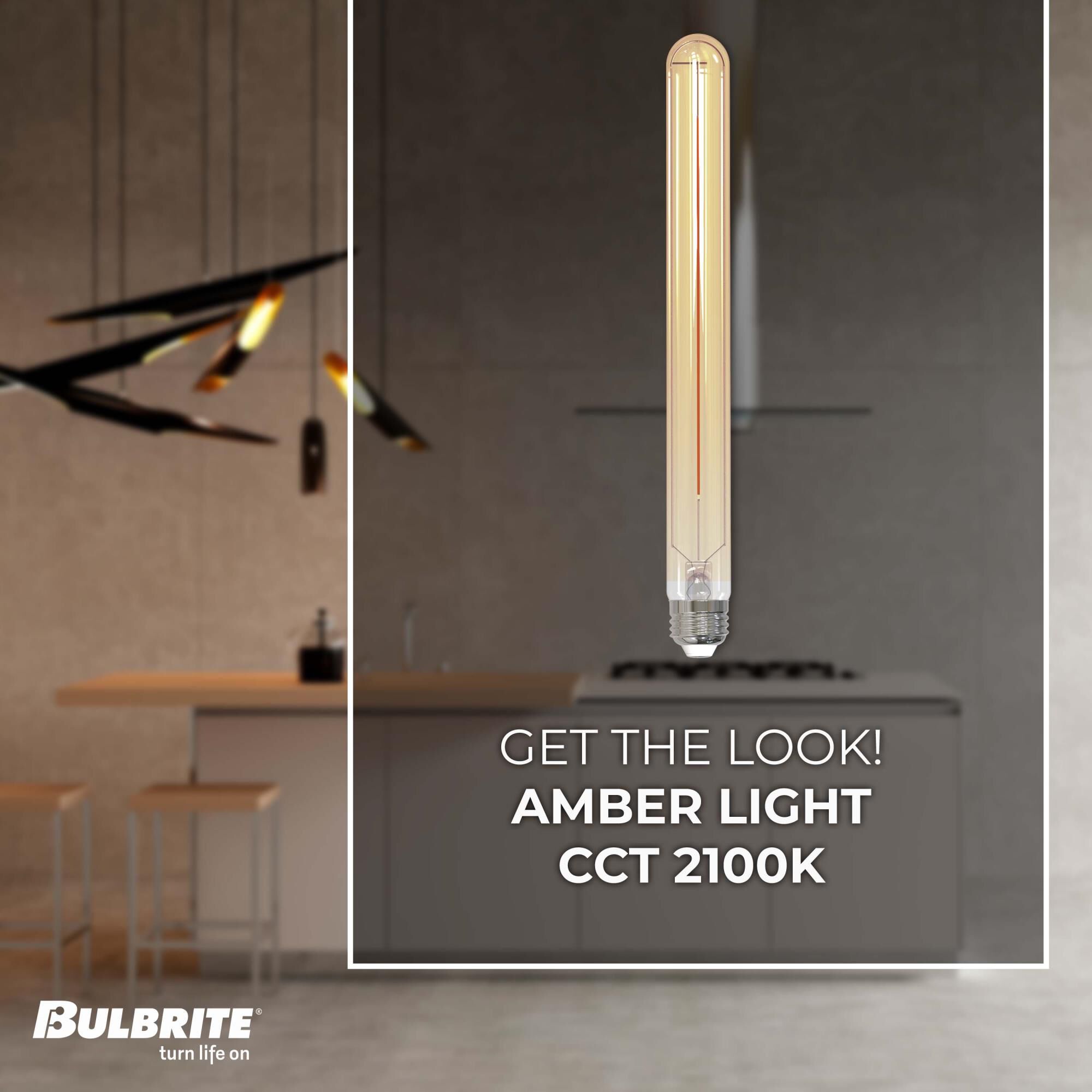 Dimmable 5 Watt 2100K T9 LED Light Bulb by Bulbrite