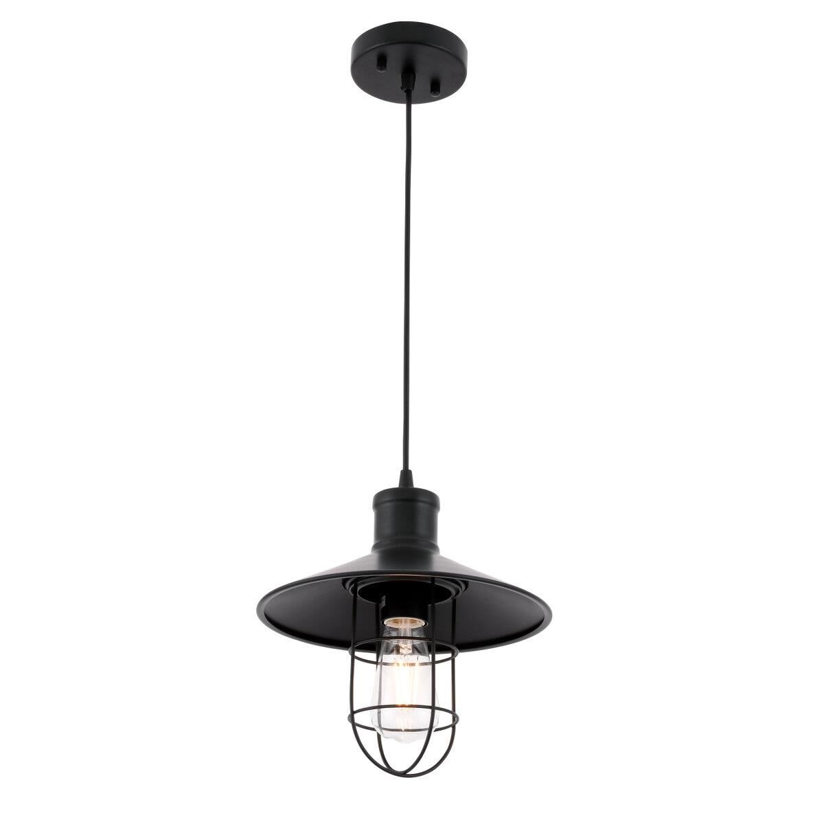 Elegant Lighting Flaneur 10 Inch Mini Pendant