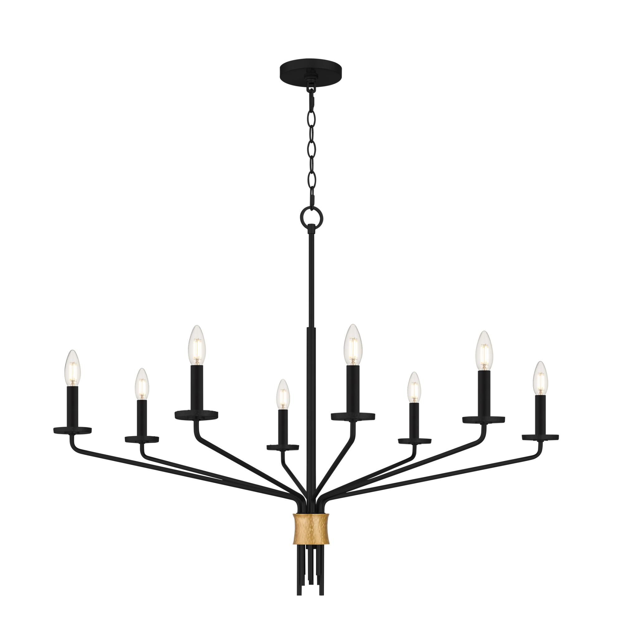 Alexander 40 Inch Chandelier by Quoizel
