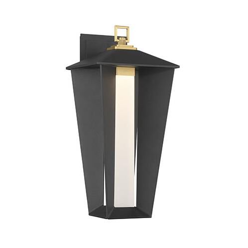 Shown in Brass-Sand Black Mix finish and Frosted Acrylic glass