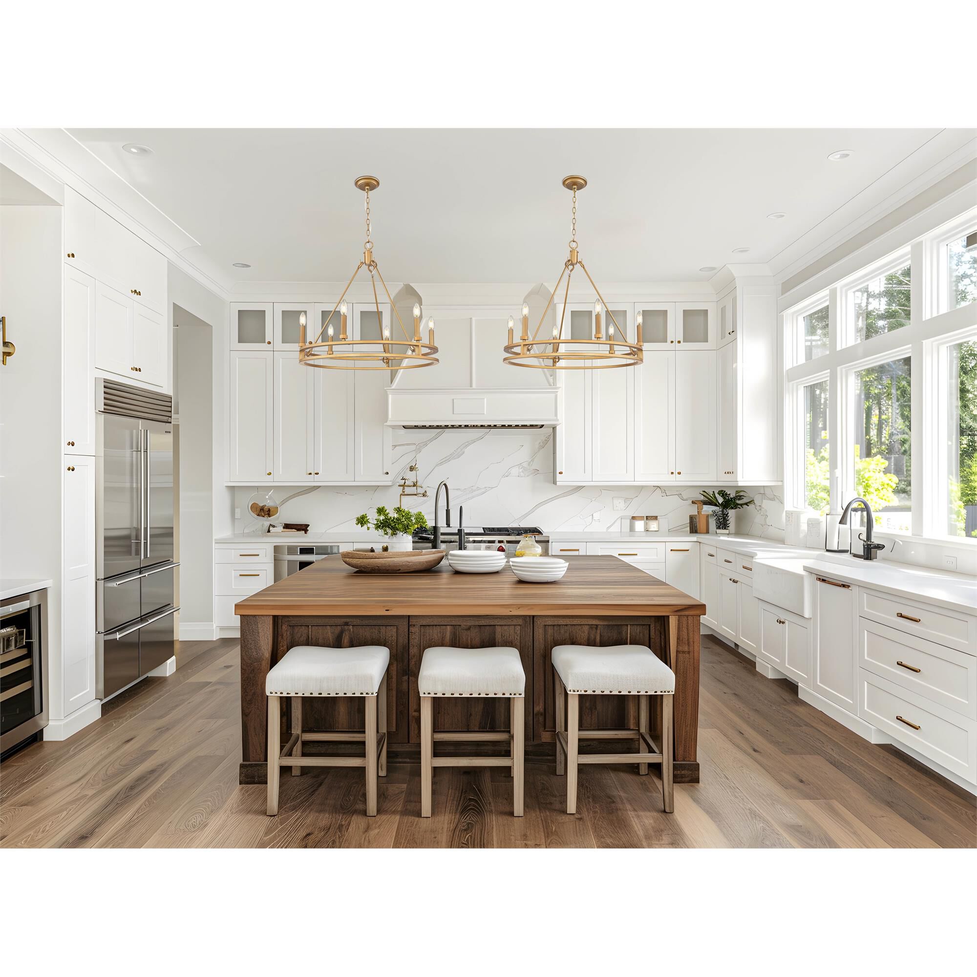 Dennison 27 Inch Chandelier by Z Lite