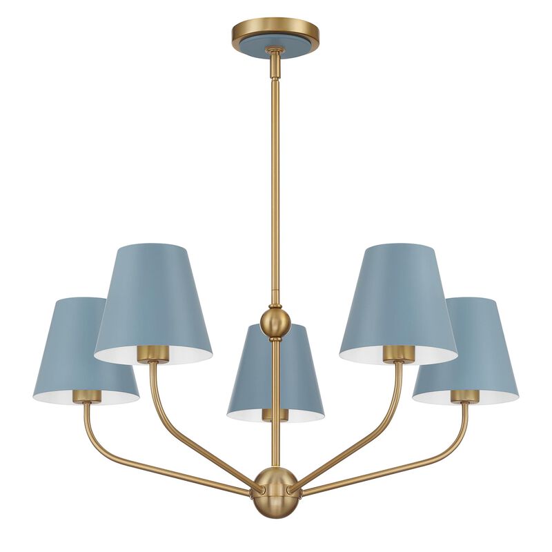 Xavier 28 Inch Chandelier by Crystorama