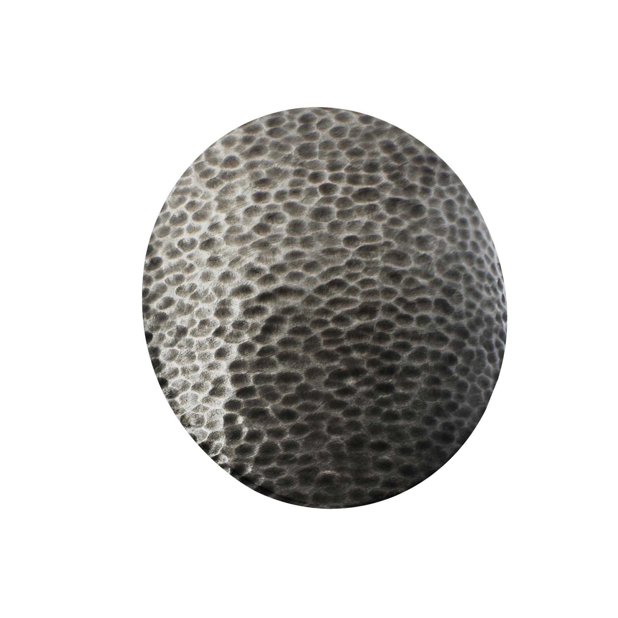 Shown in Hammered Pewter finish and Hammered Pewter shade