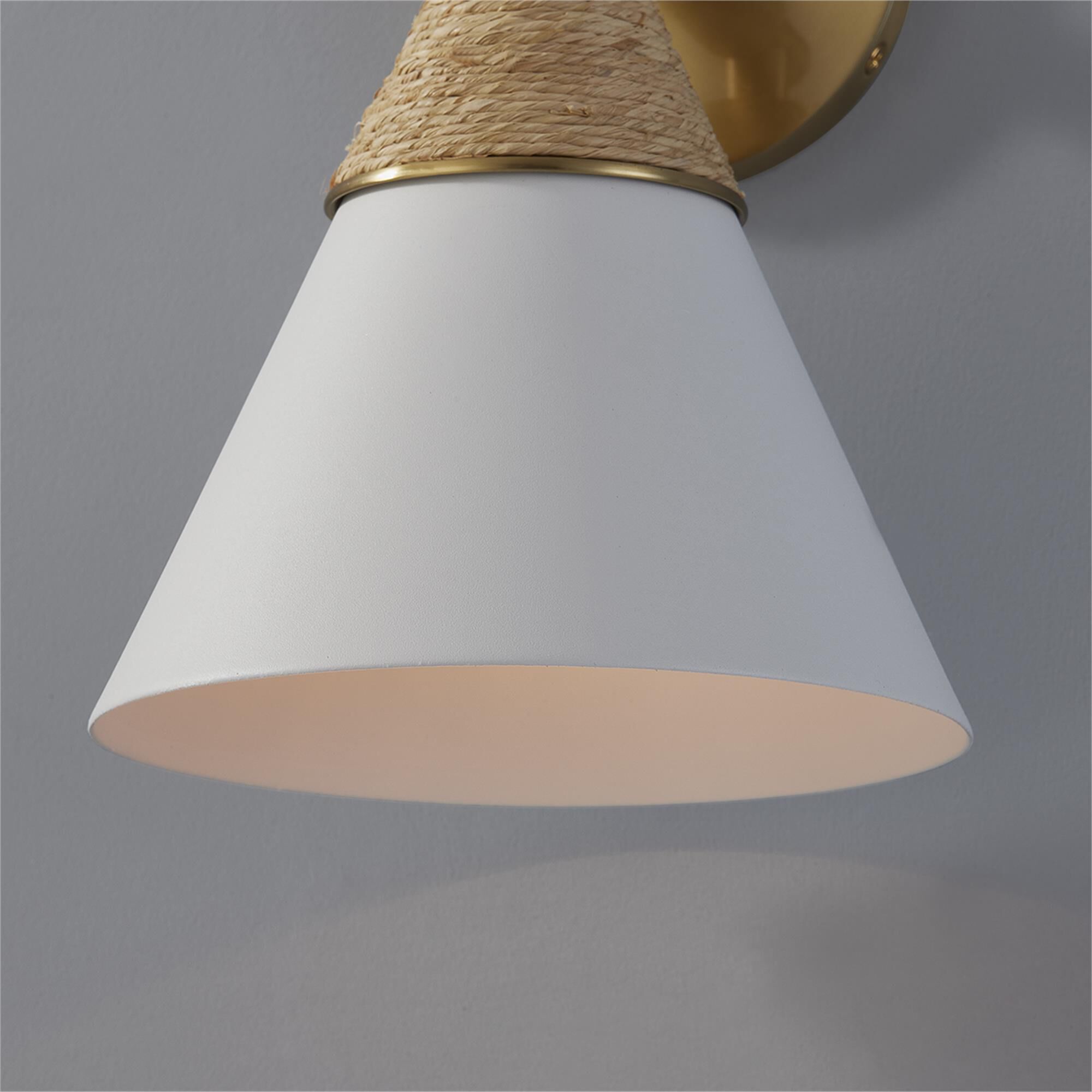 Megan Molten Mica Small Wall Sconce,