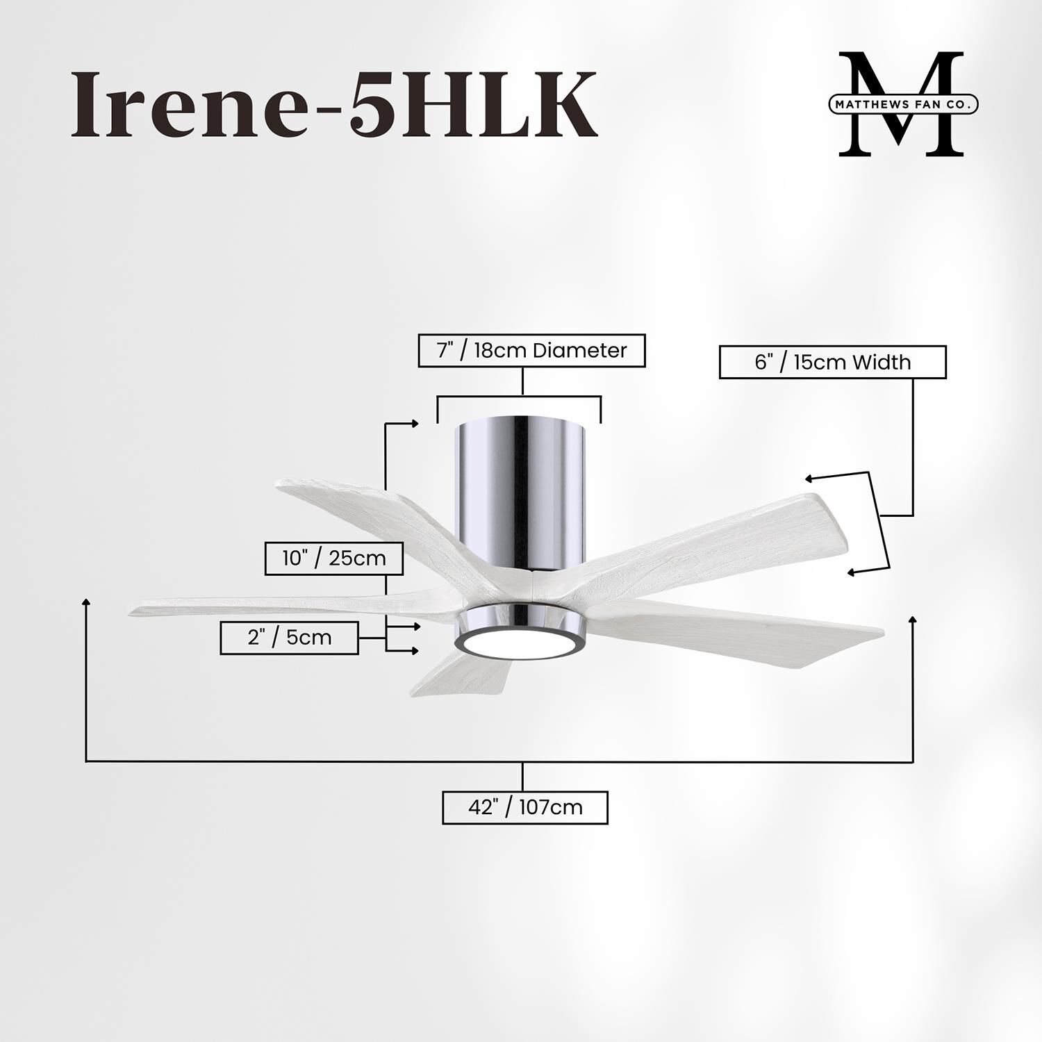 Shown in Polished Chrome finish