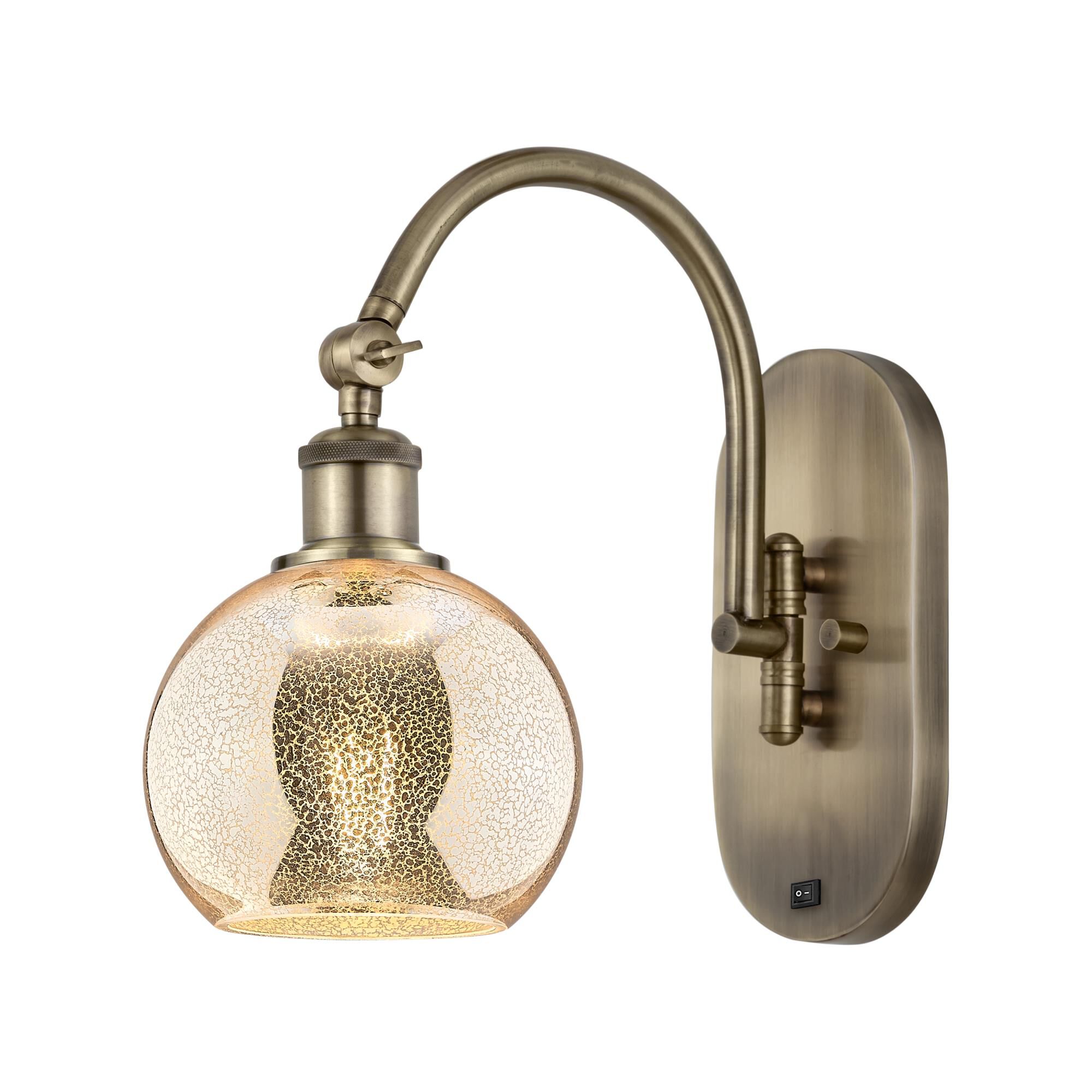 Bruno Marashlian Athens 6 Inch Wall Swing Lamp by Innovations Lighting