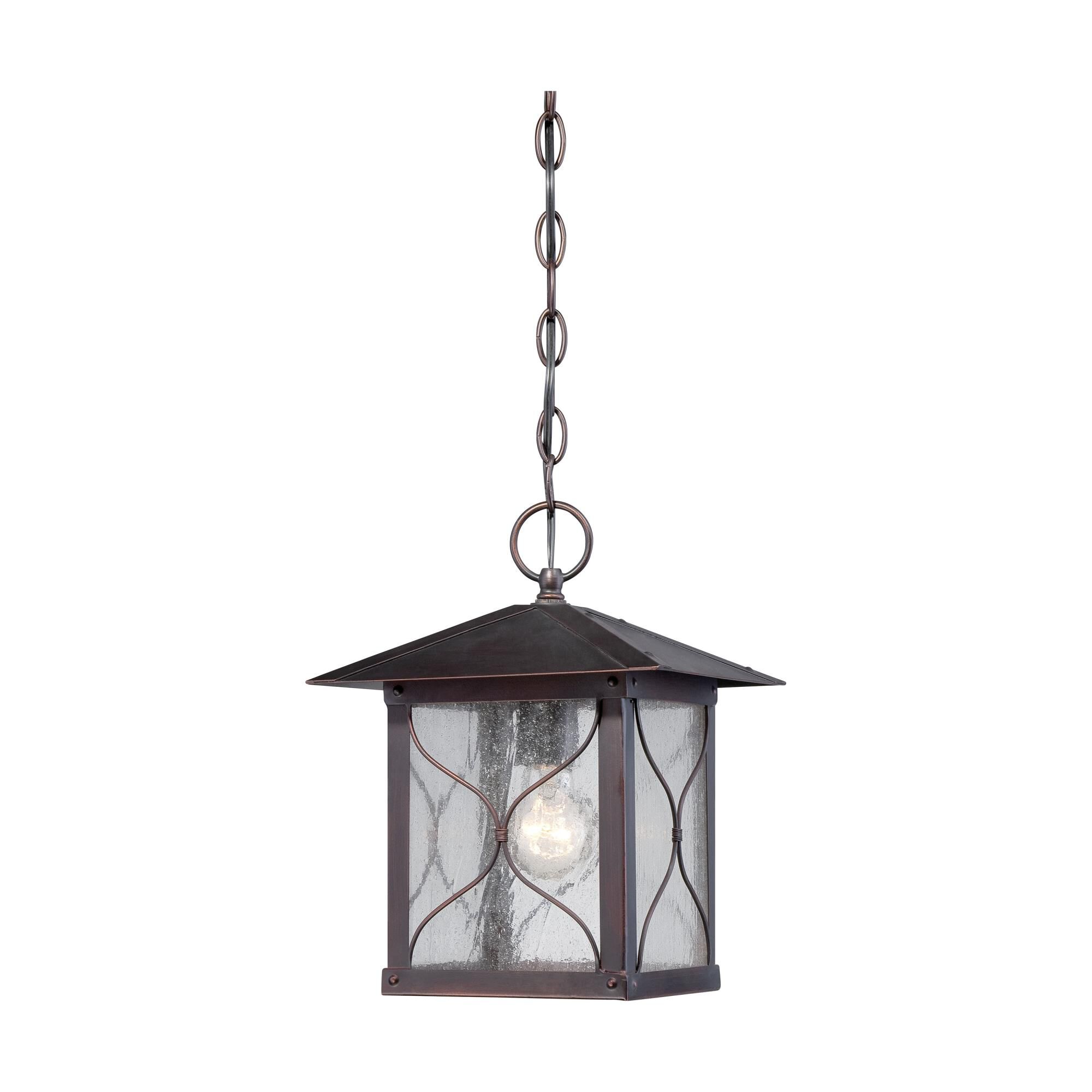 Vega 12 Inch Tall 1 Light Outdoor Hanging Lantern by Nuvo Lighting