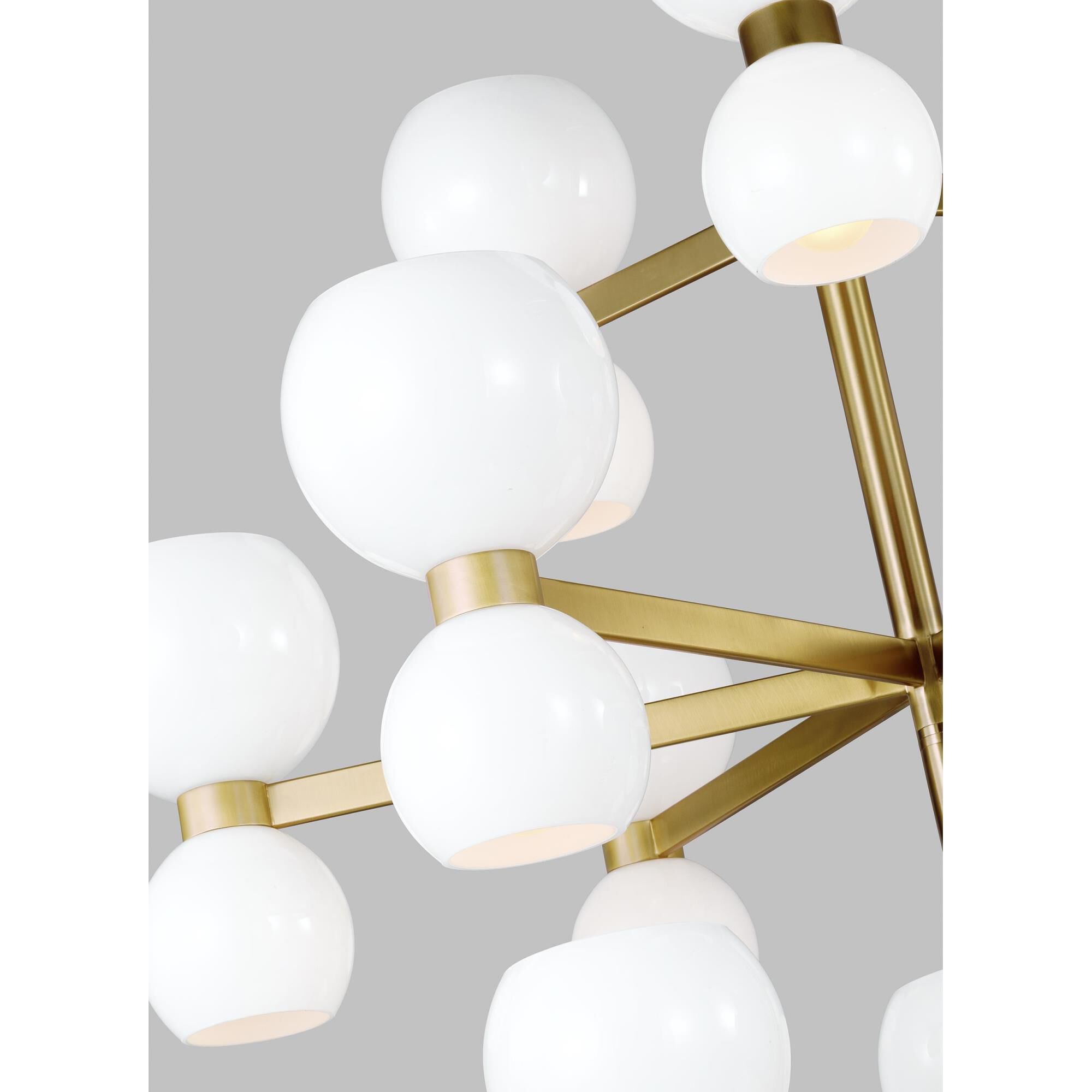kate spade new york Londyn 36 Inch 24 Light Chandelier by Visual Comfort Studio Collection