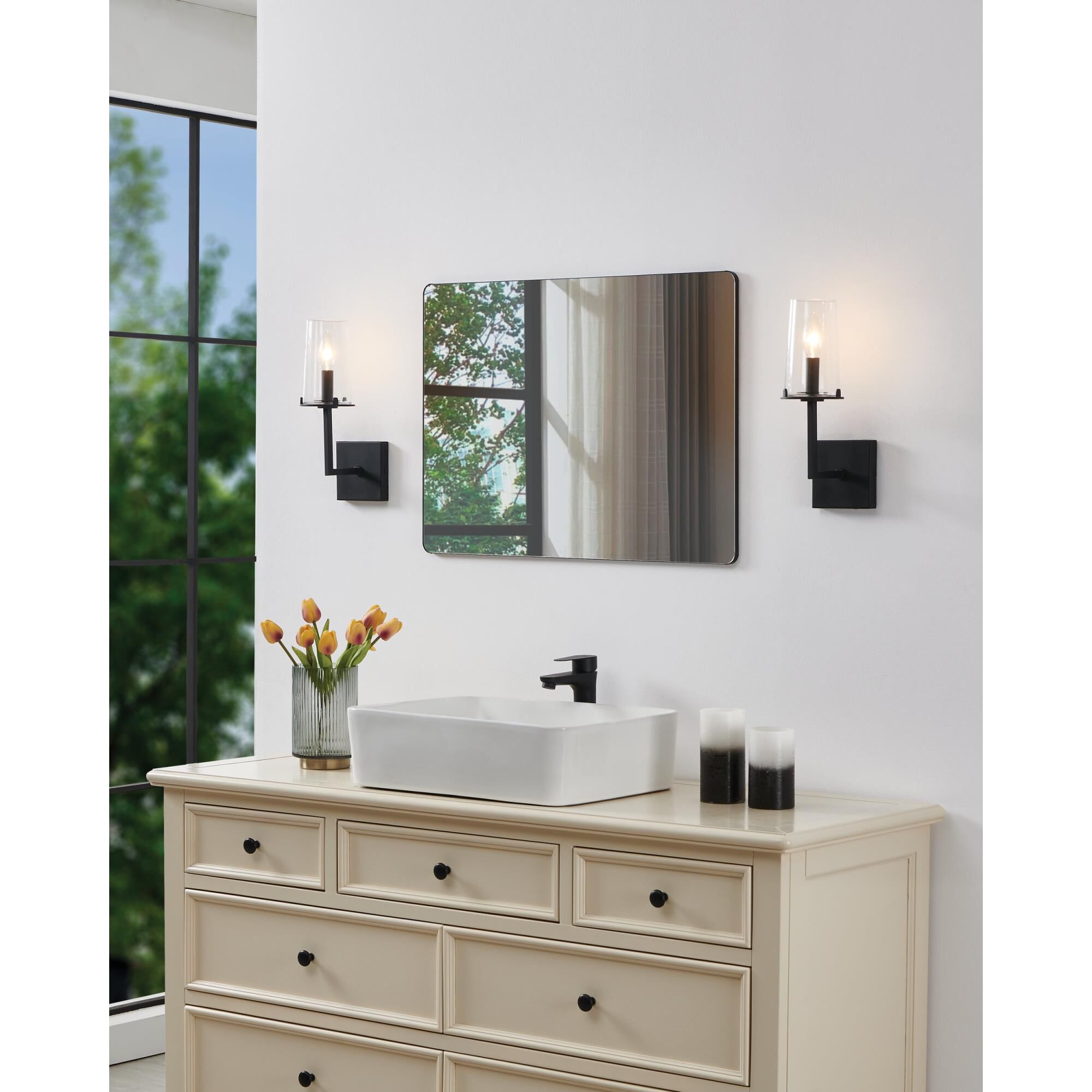 Jared 5 Inch Bath Vanity Light by Eglo Lighting