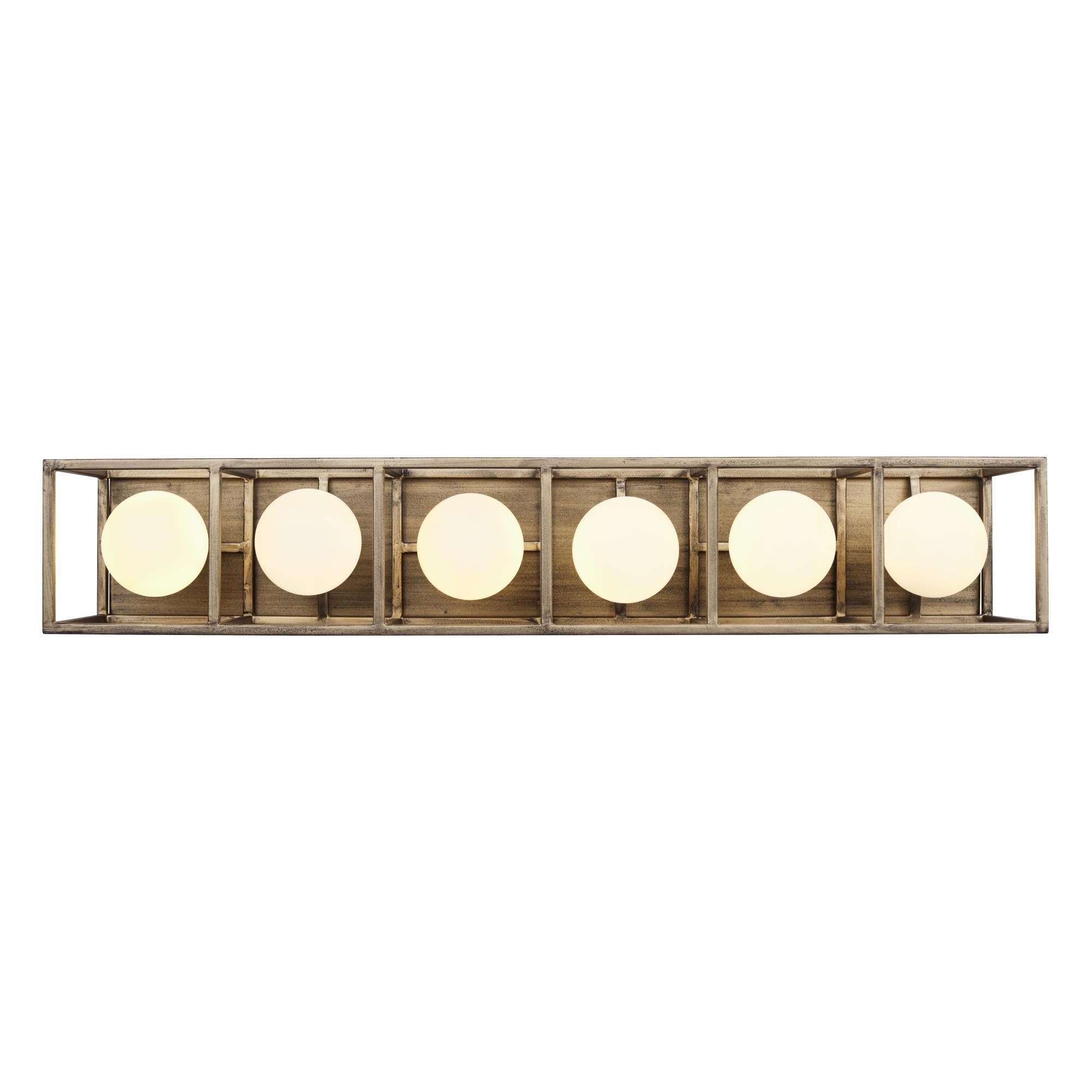 Plaza 28 Inch 6 Light LED Bath Vanity Light by Varaluz