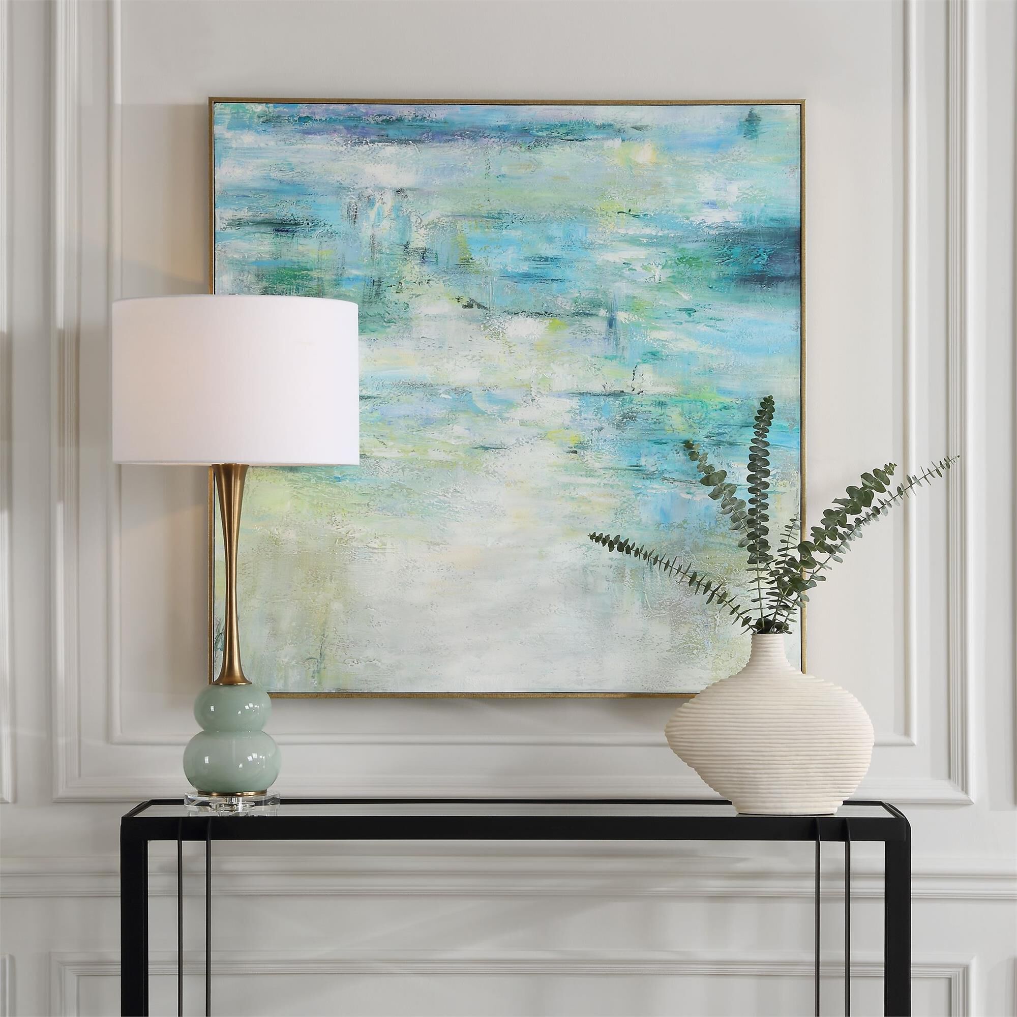 Constance Lael-Linyard Blissful 43 Inch Print by Uttermost
