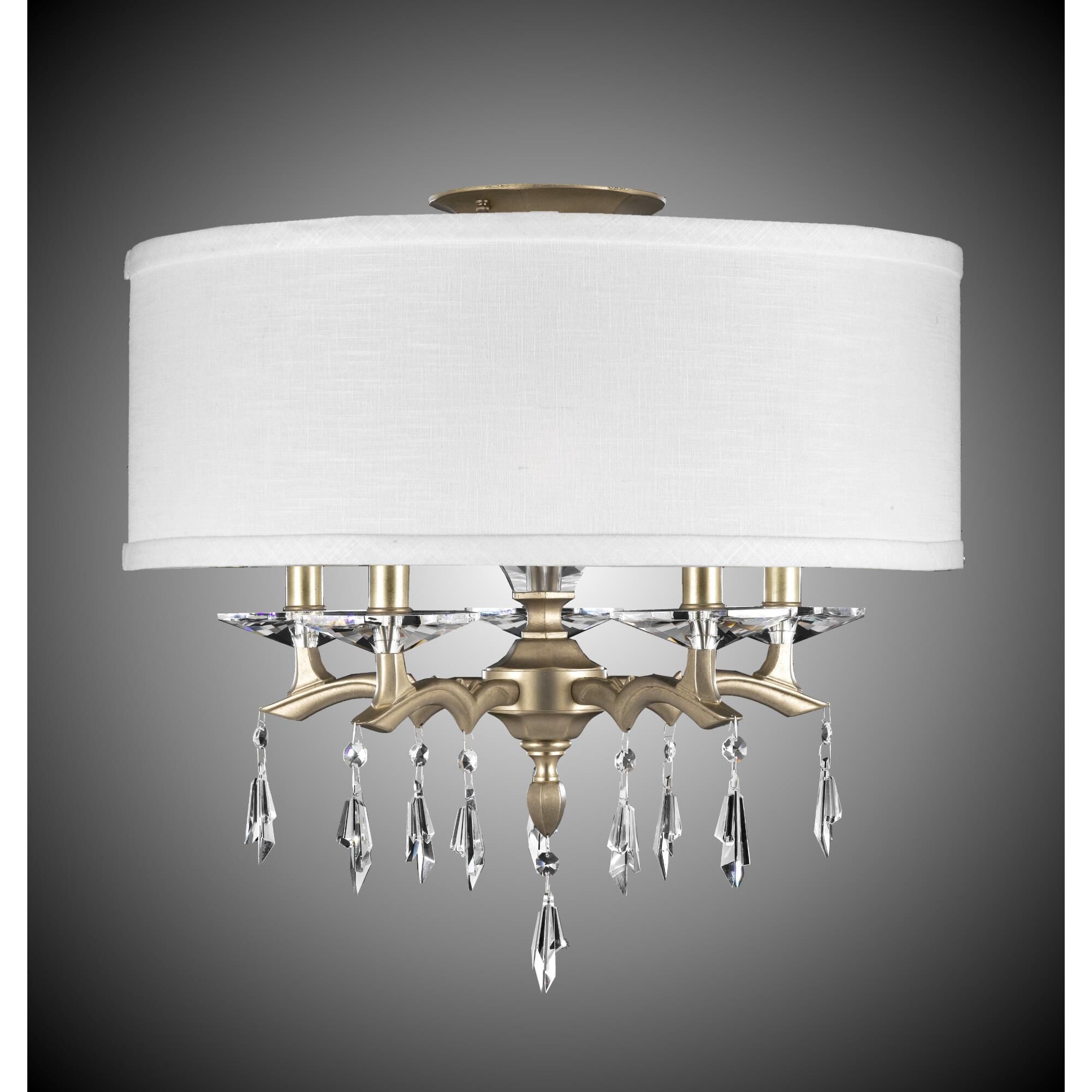 Kaya 5 Light Flush Mount by American Brass and Crystal