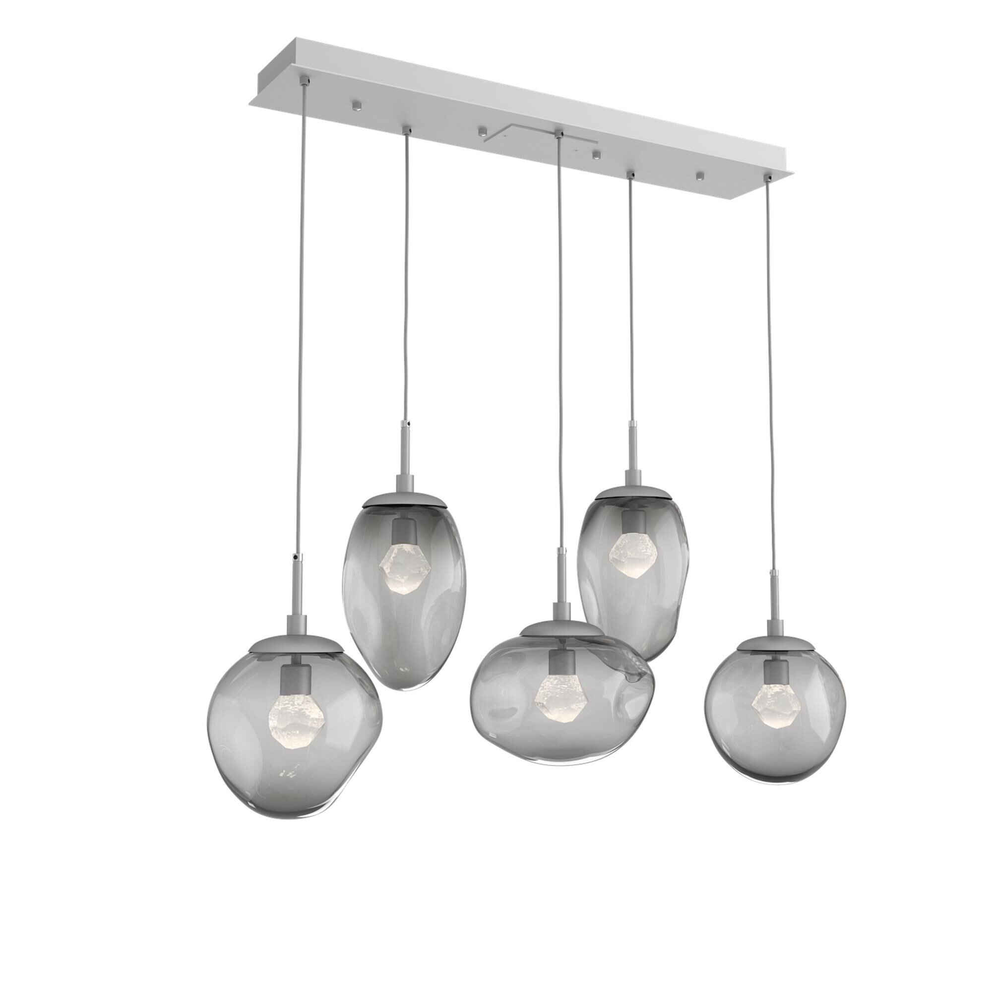 Shown in Classic Silver finish and Zircon Inner And Smoke Outer glass