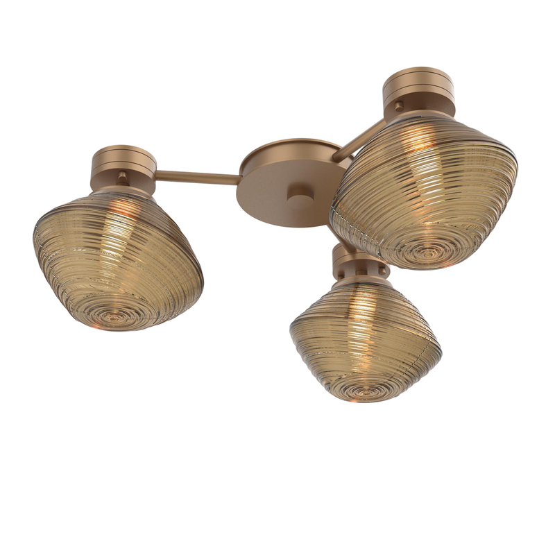 Levi Wilson Mesa 24 Inch Semi Flush Mount by Hammerton Studio