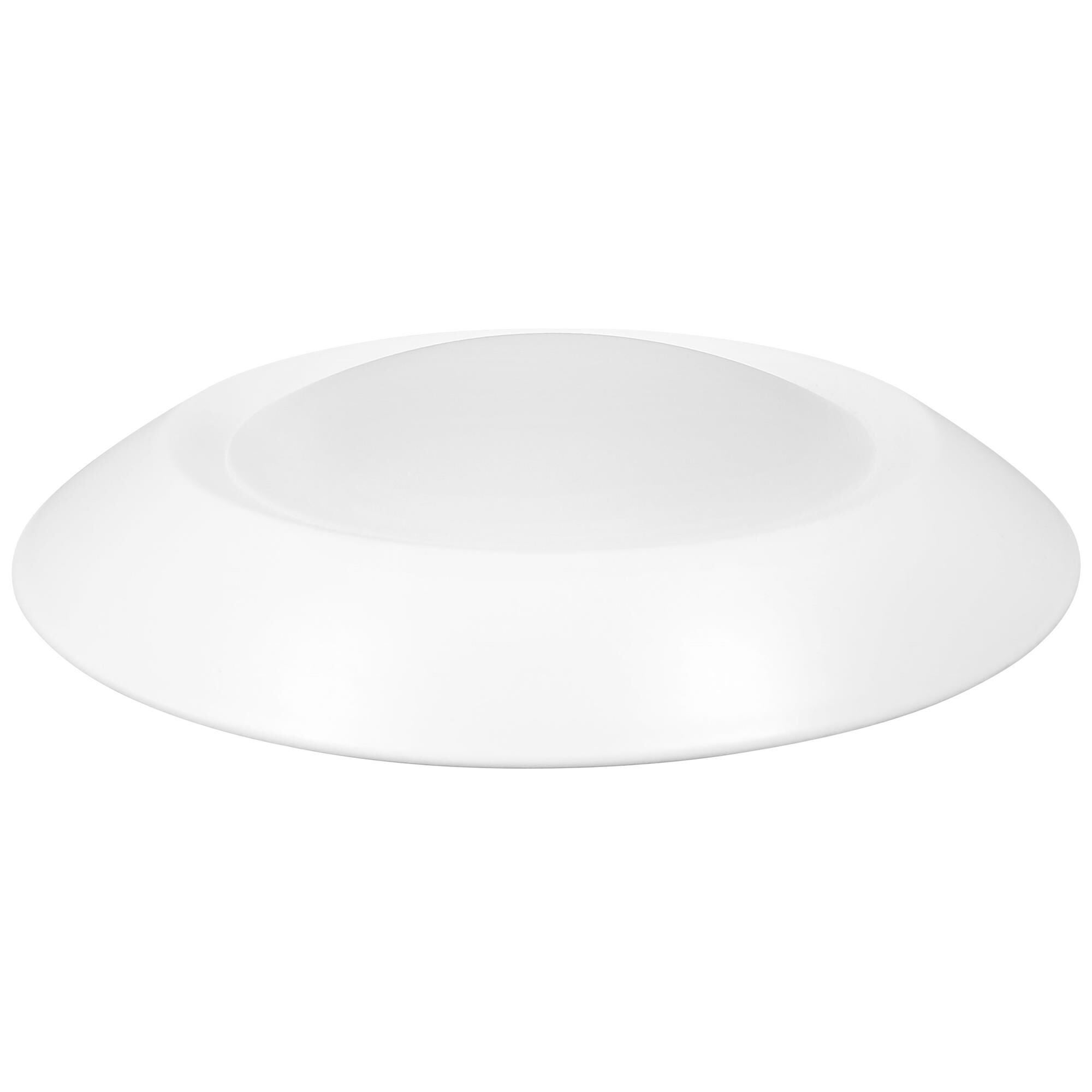 Shown in White finish and Frosted Polycarbonate glass