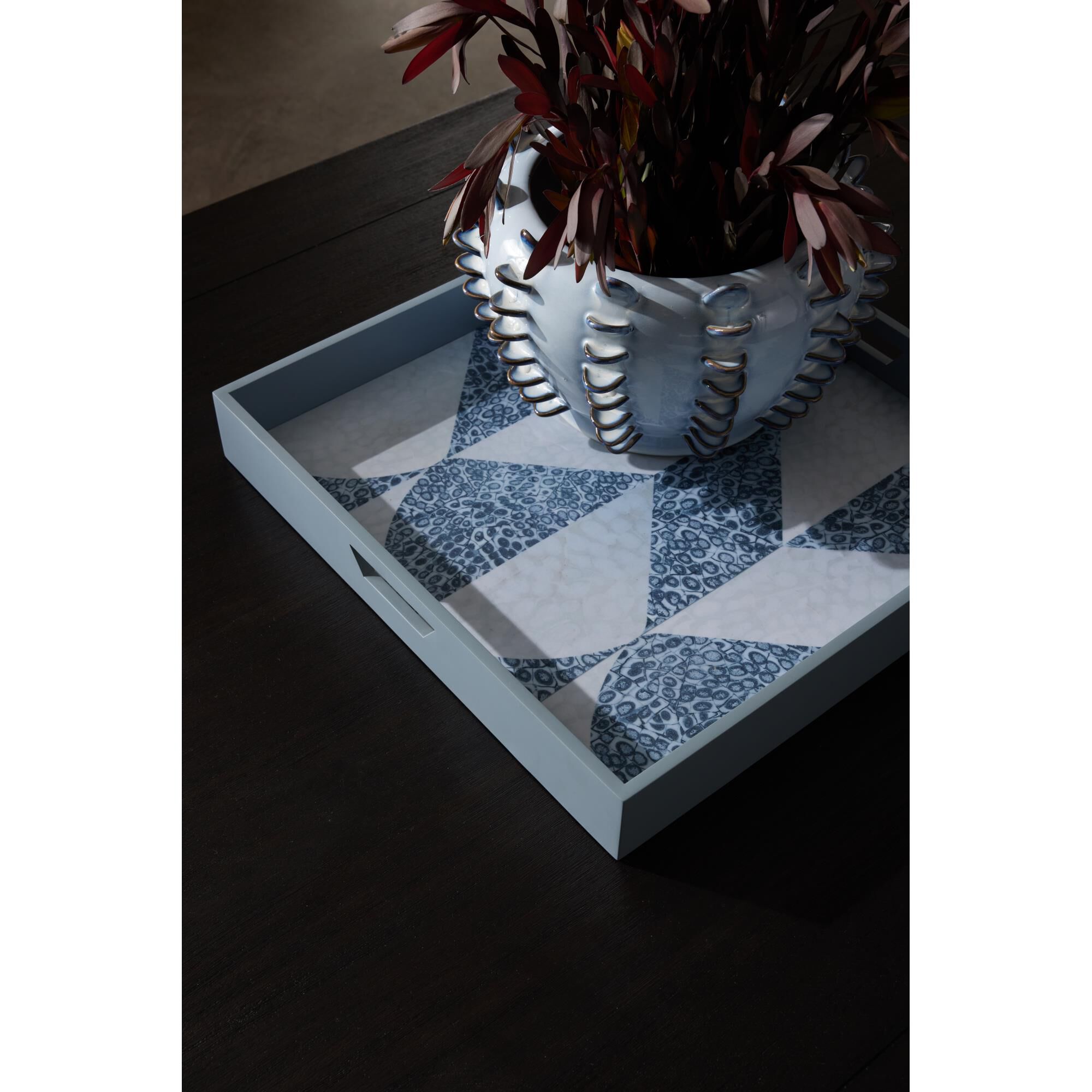 Shown in Slate Blue Mosaic finish