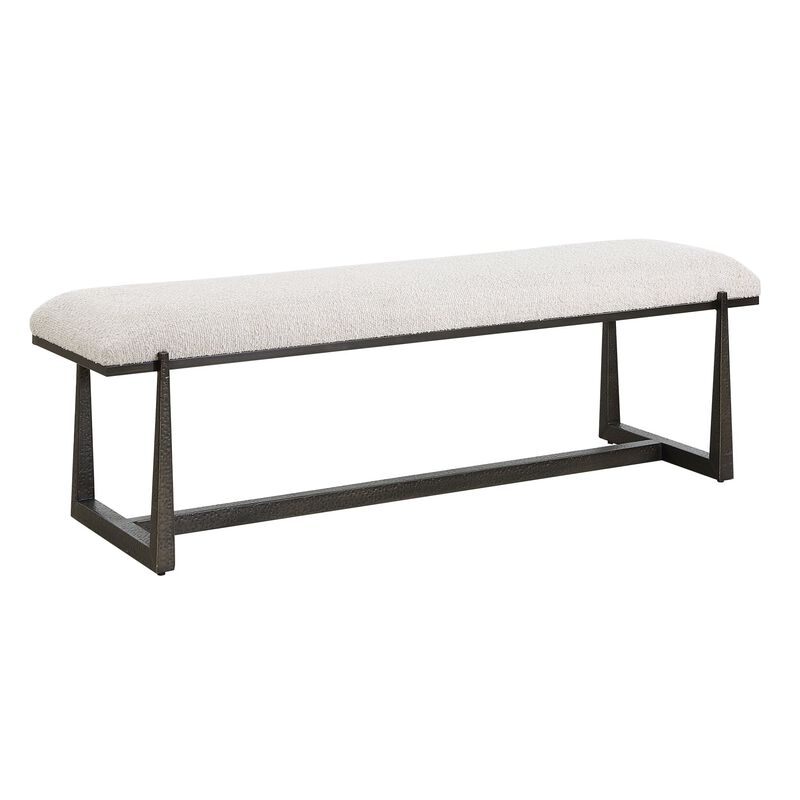 Midas 60 Inch Bench by Uttermost