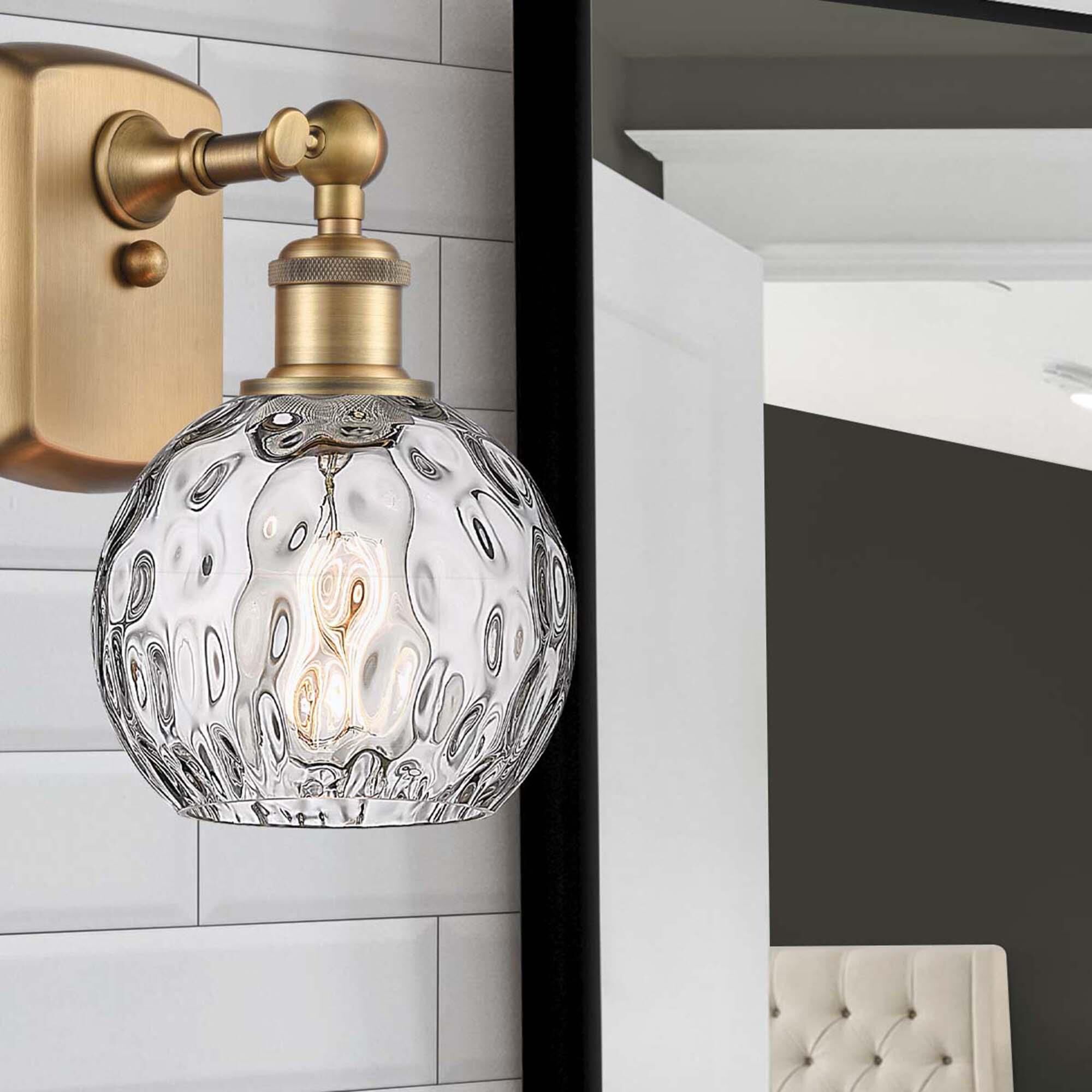 Innovations Lighting Bruno Marashlian Athens Water Glass 11 Inch Wall Sconce