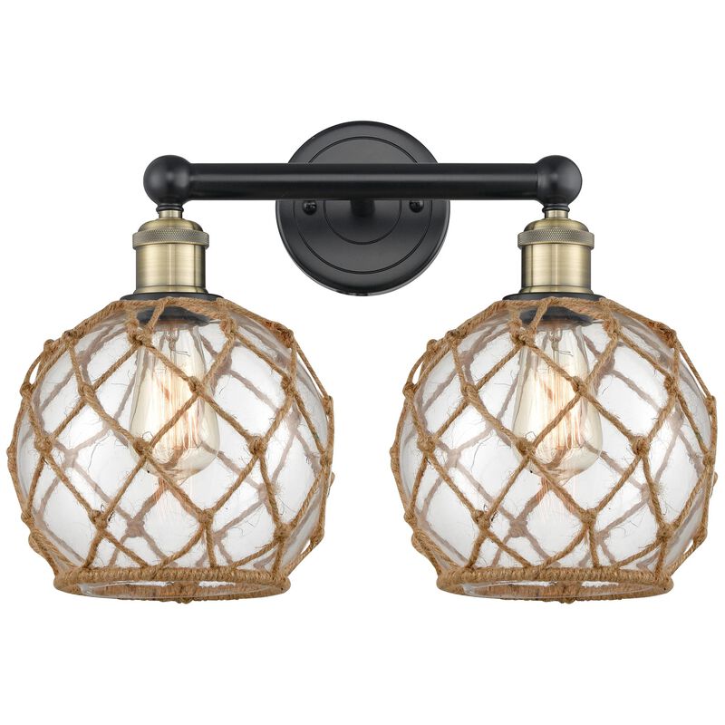 Bruno Marashlian Farmhouse Rope 17 Inch Bath Vanity Light by Innovations Lighting
