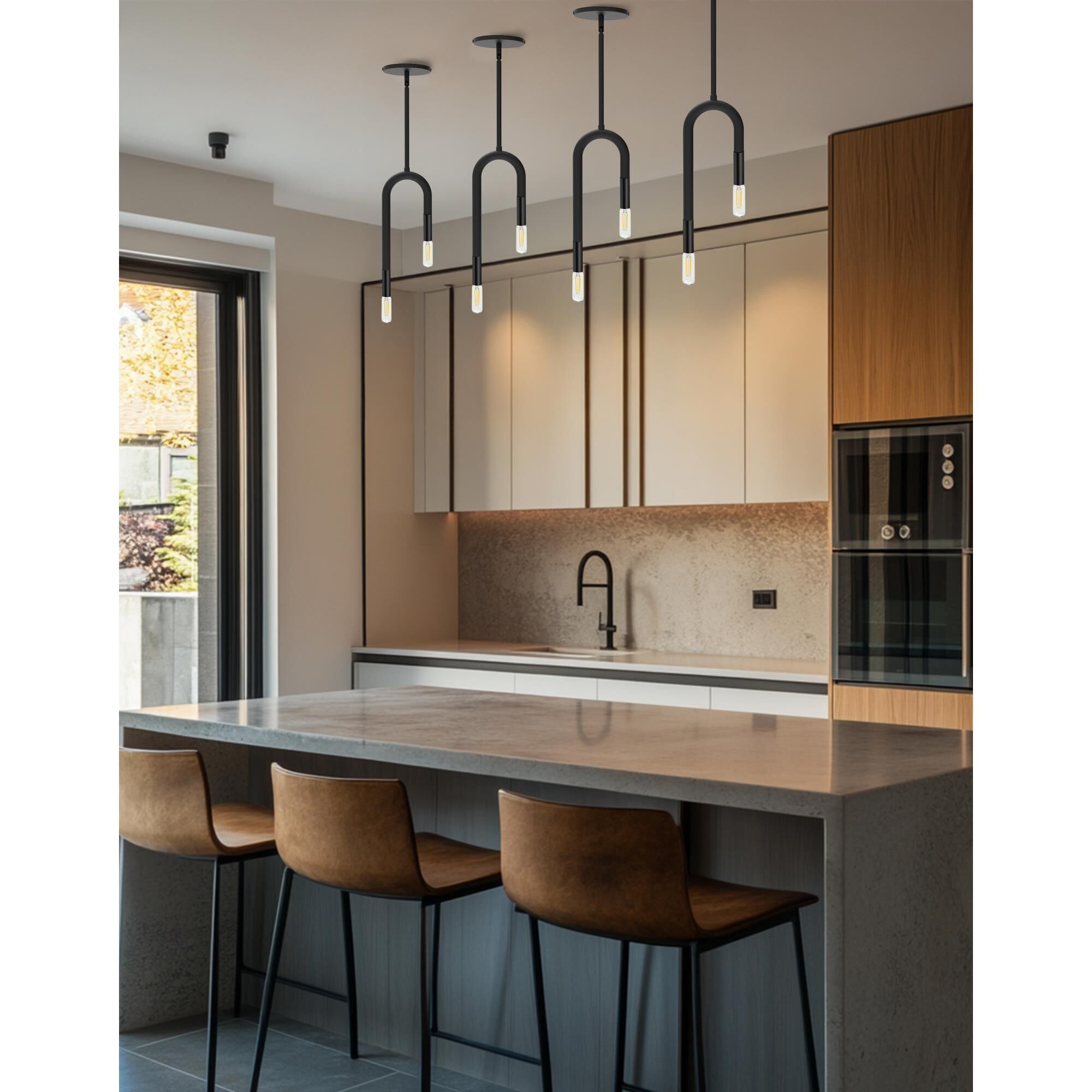 Shown in Black finish