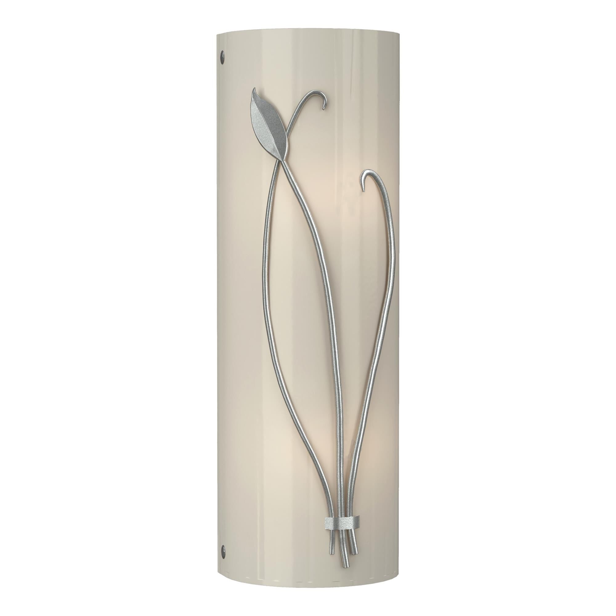 Forged Leaves 17 Inch 2 Light Wall Sconce,