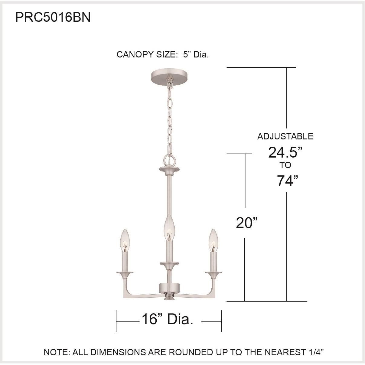 Shown in Brushed Nickel finish