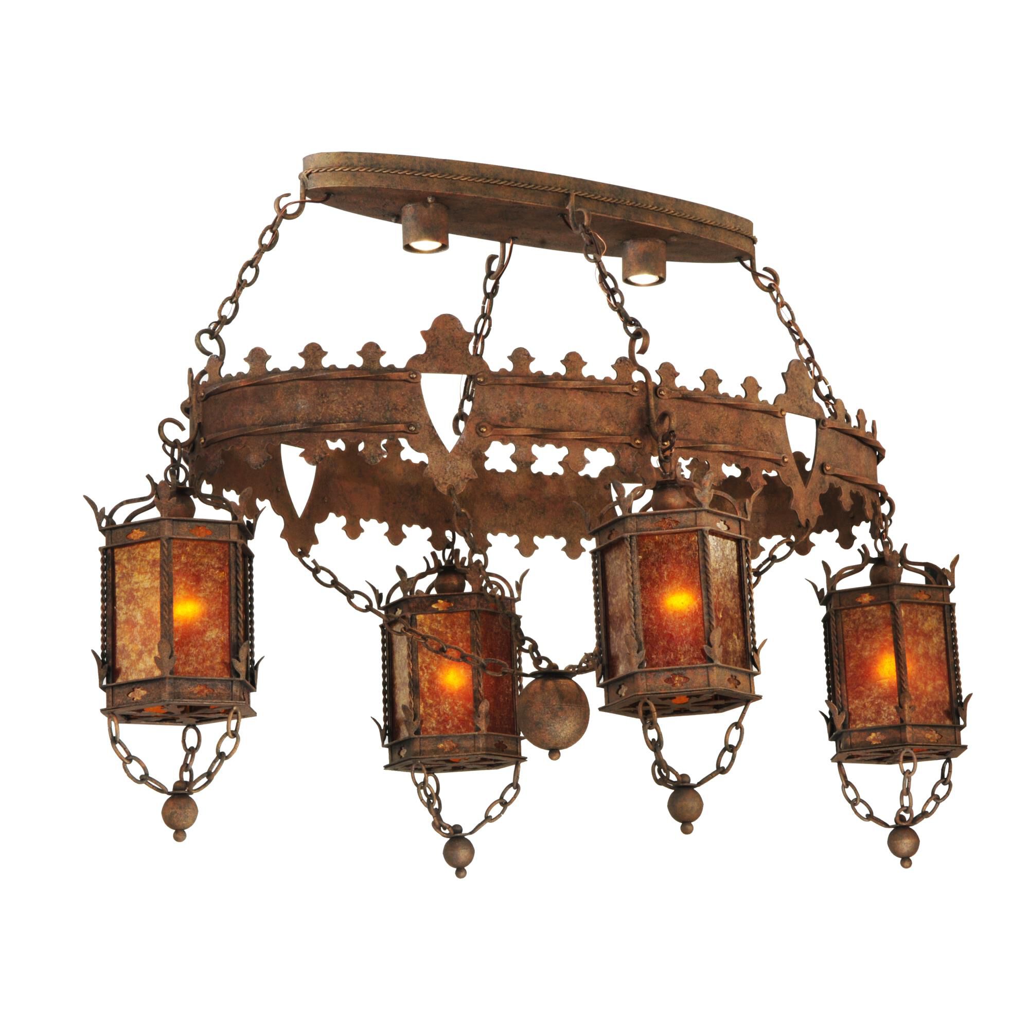 Valhalla 58 Inch 4 Light Chandelier by Meyda Lighting