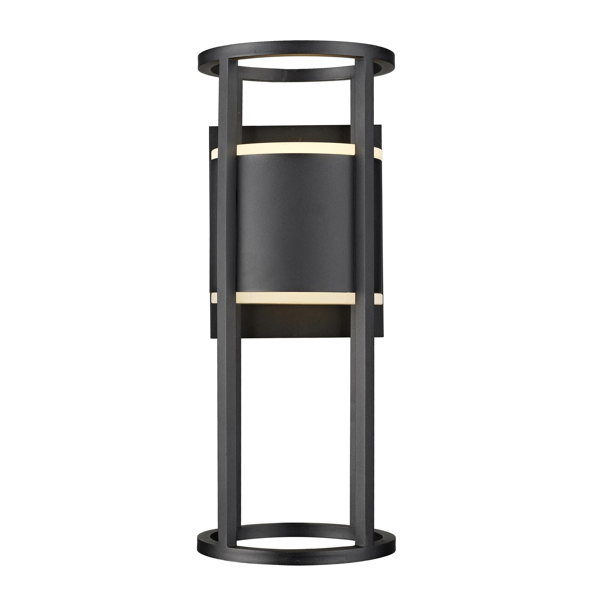 Luca 18 Inch Tall 2 Light LED Outdoor Wall Light by Z-Lite
