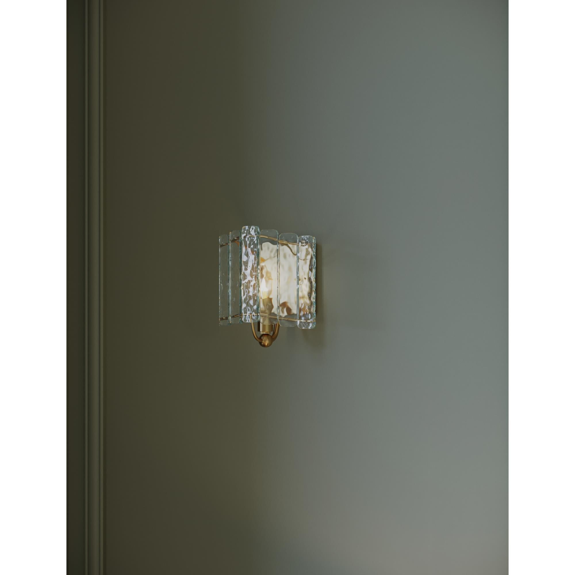Shown in Contemporary Gold Leaf, Clear finish