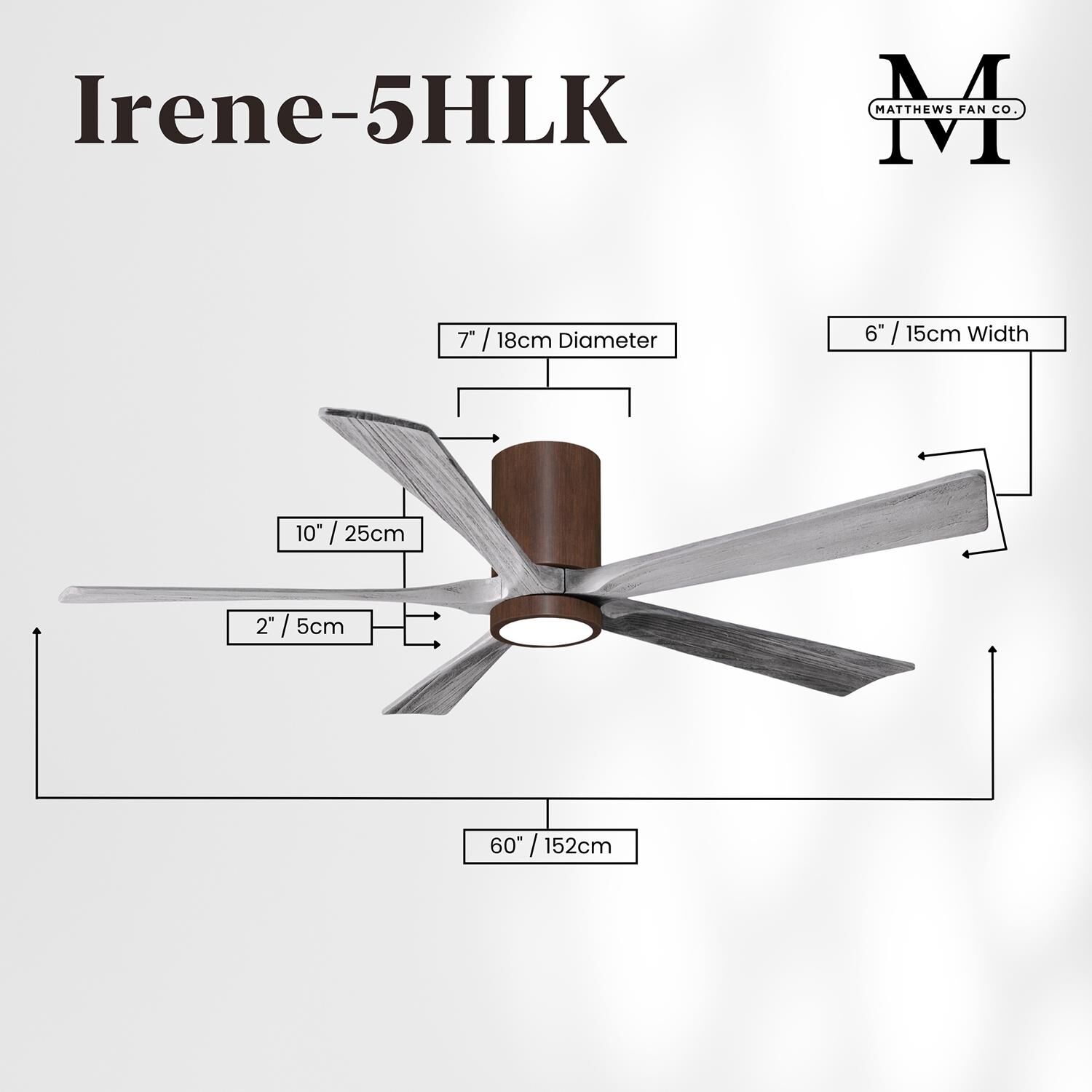 Shown in Walnut Tone finish