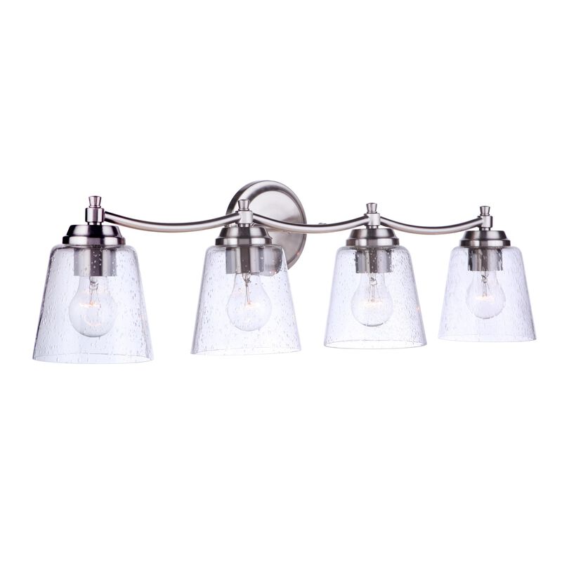 Tyler 31 Inch 4 Light Bath Vanity Light by Craftmade