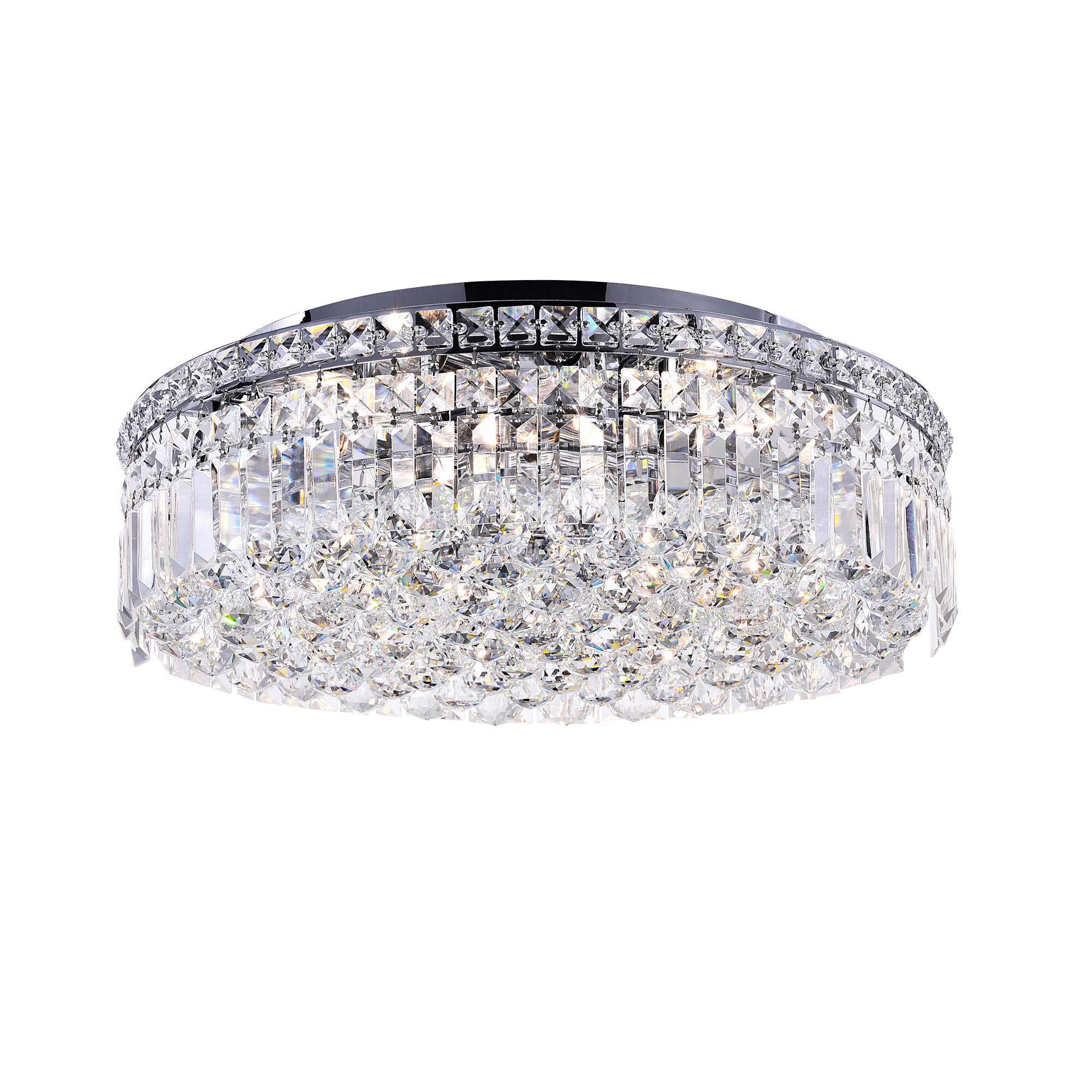 Colosseum 20 Inch 8 Light Flush Mount by CWI Lighting