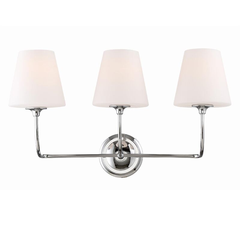 Libby Langdon Sylvan 23 Inch 3 Light Bath Vanity Light by Crystorama
