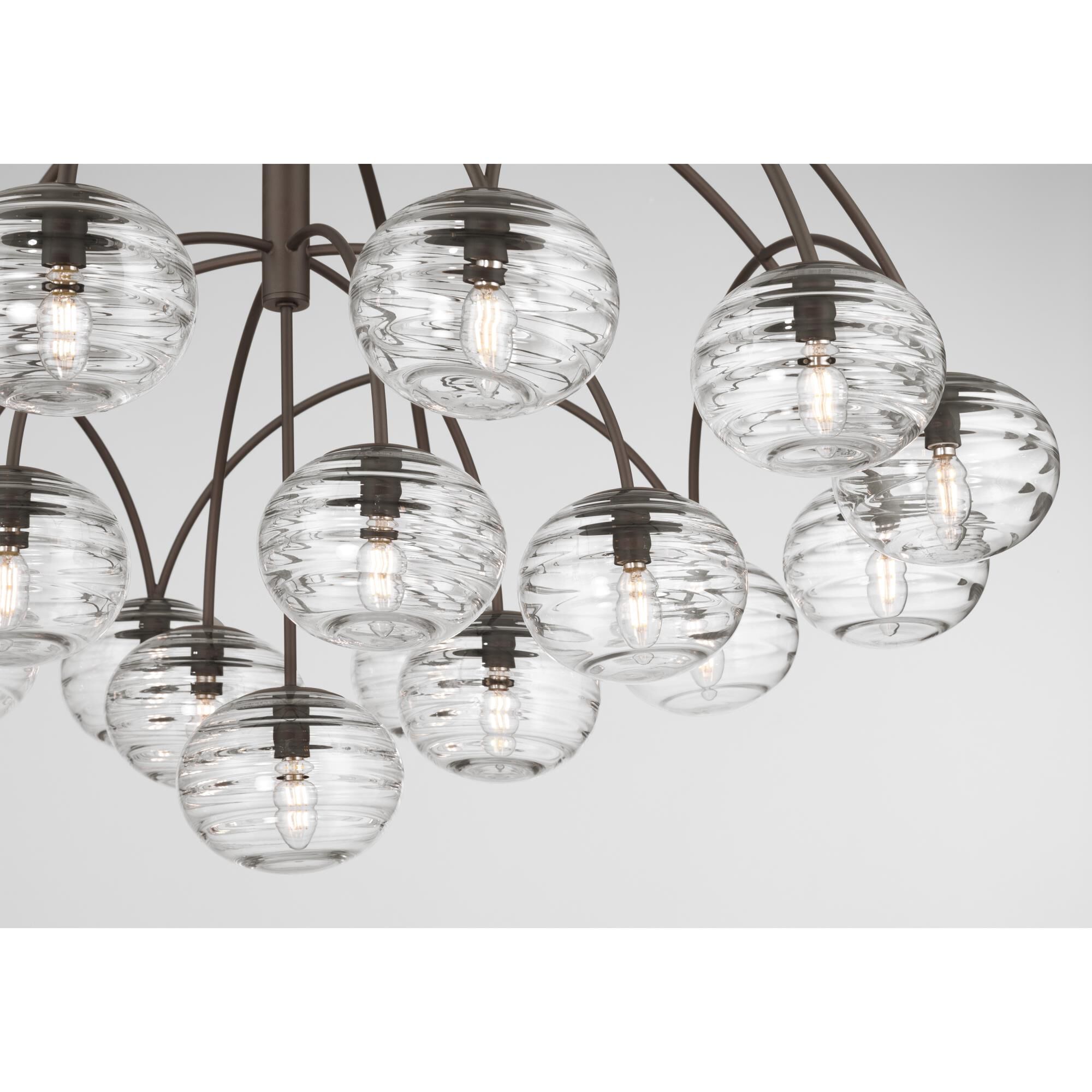 Lenora 48 Inch Chandelier by Metropolitan Lighting