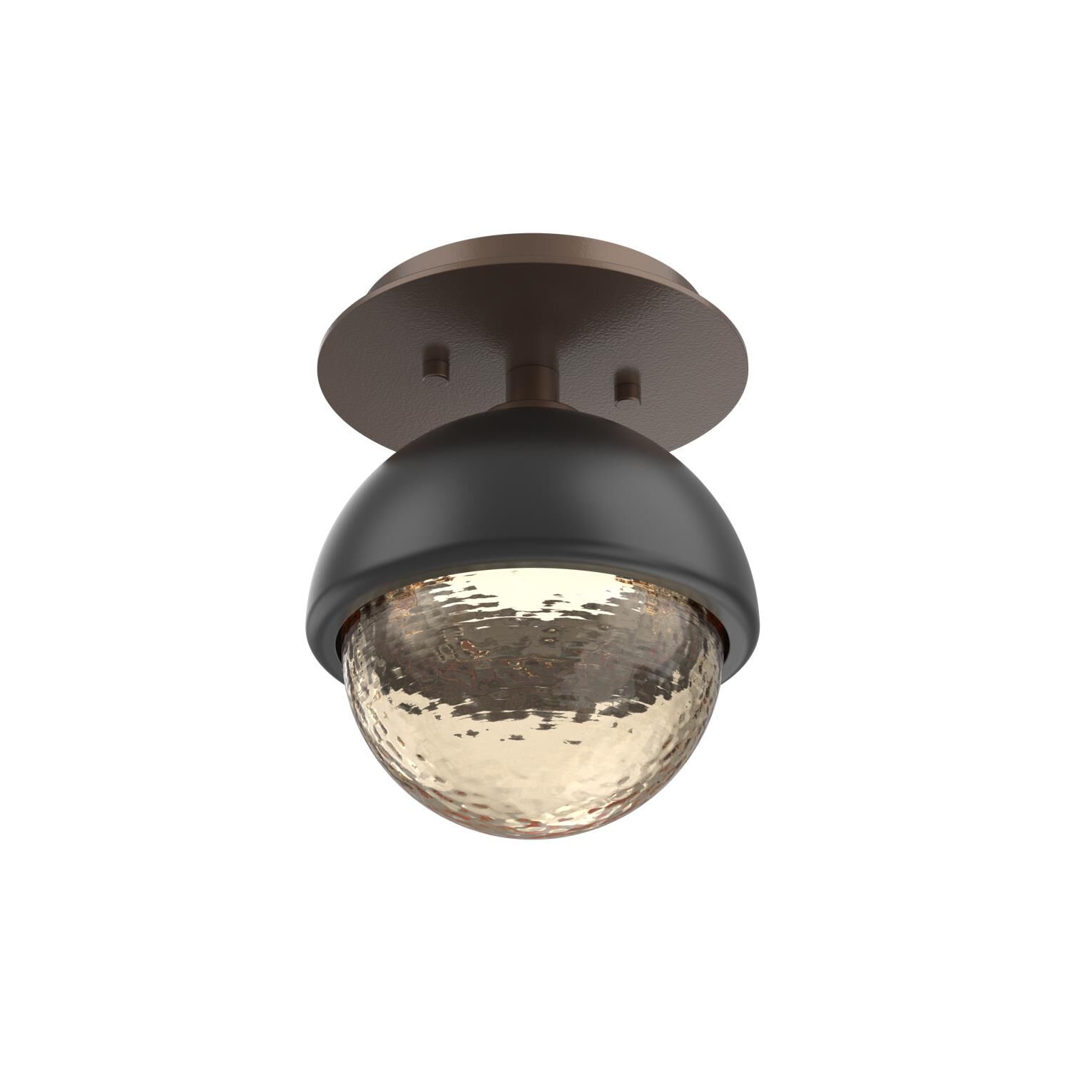 Levi Wilson Cabochon 6 Inch Flush Mount by Hammerton Studio