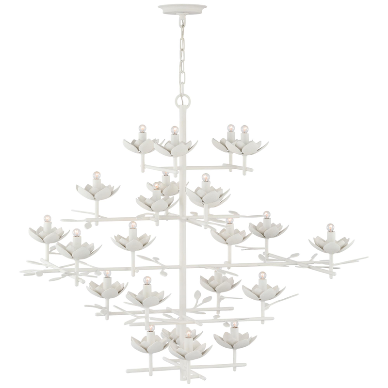 Julie Neill Clementine 48 Inch 23 Light LED Chandelier by Visual Comfort Signature Collection