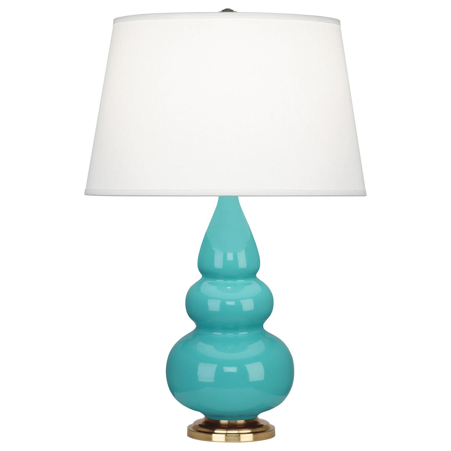 Small Triple Gourd 24 Inch Accent Lamp by Robert Abbey