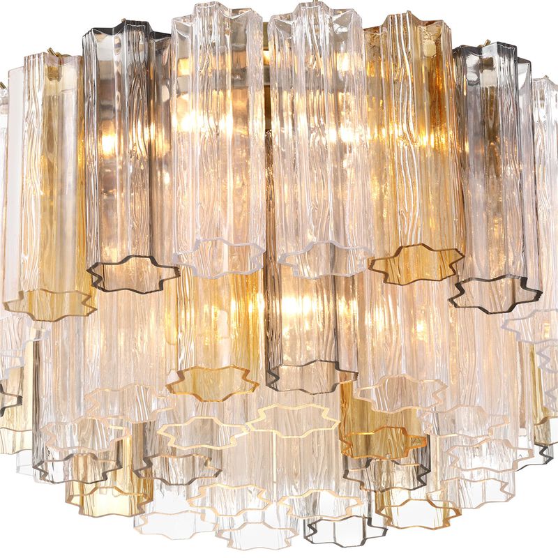 Addis 22 Inch 7 Light Semi Flush Mount by Crystorama