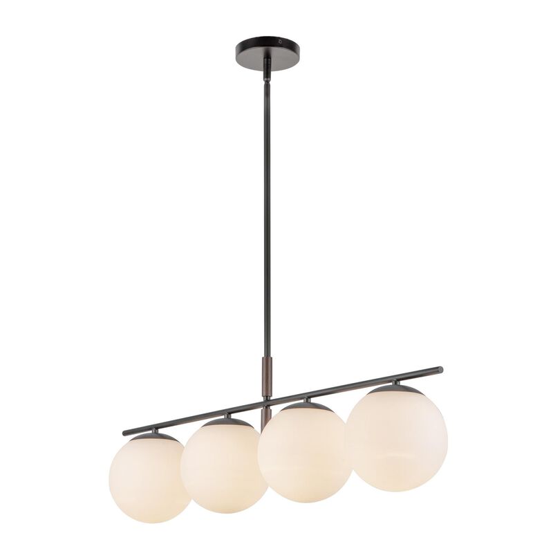 Zuri Small Linear Chandelier by Alora Mood