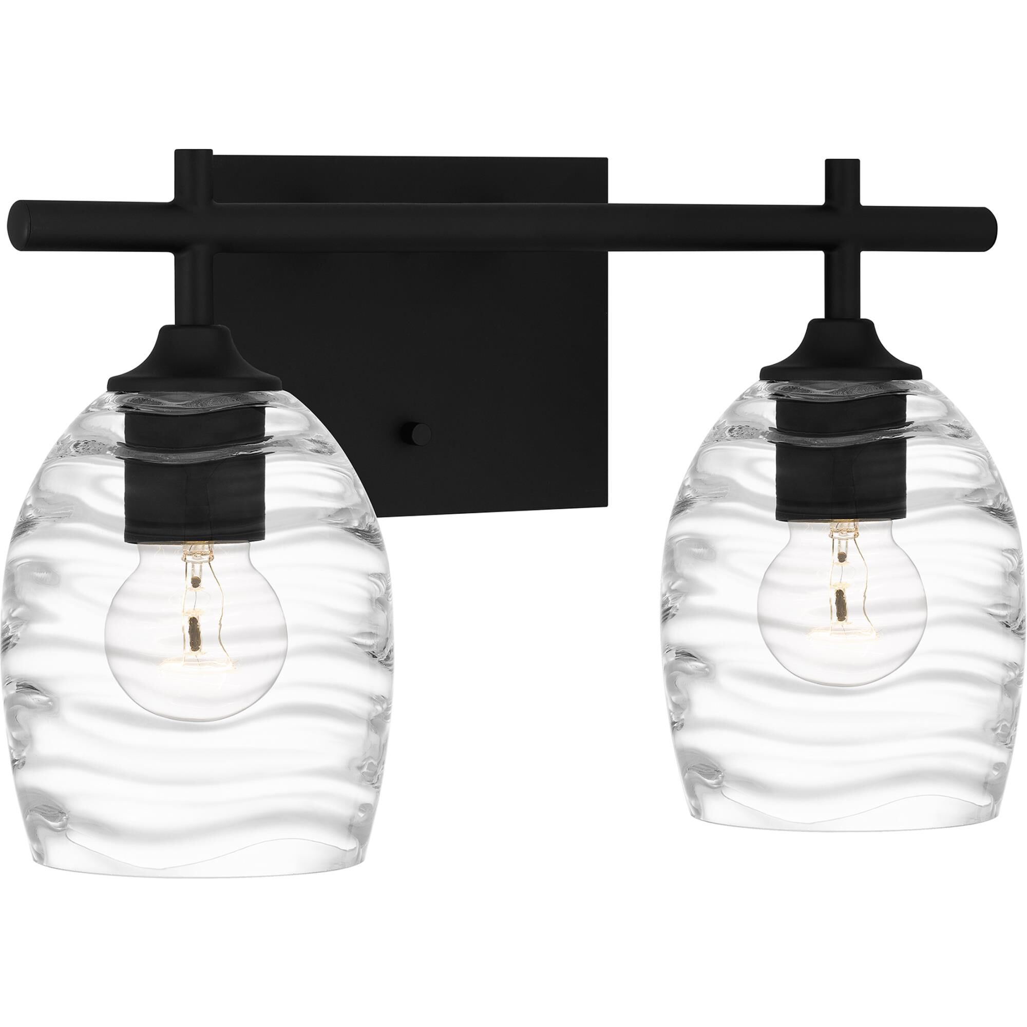 Lucy 15 Inch 2 Light Bath Vanity Light by Quoizel