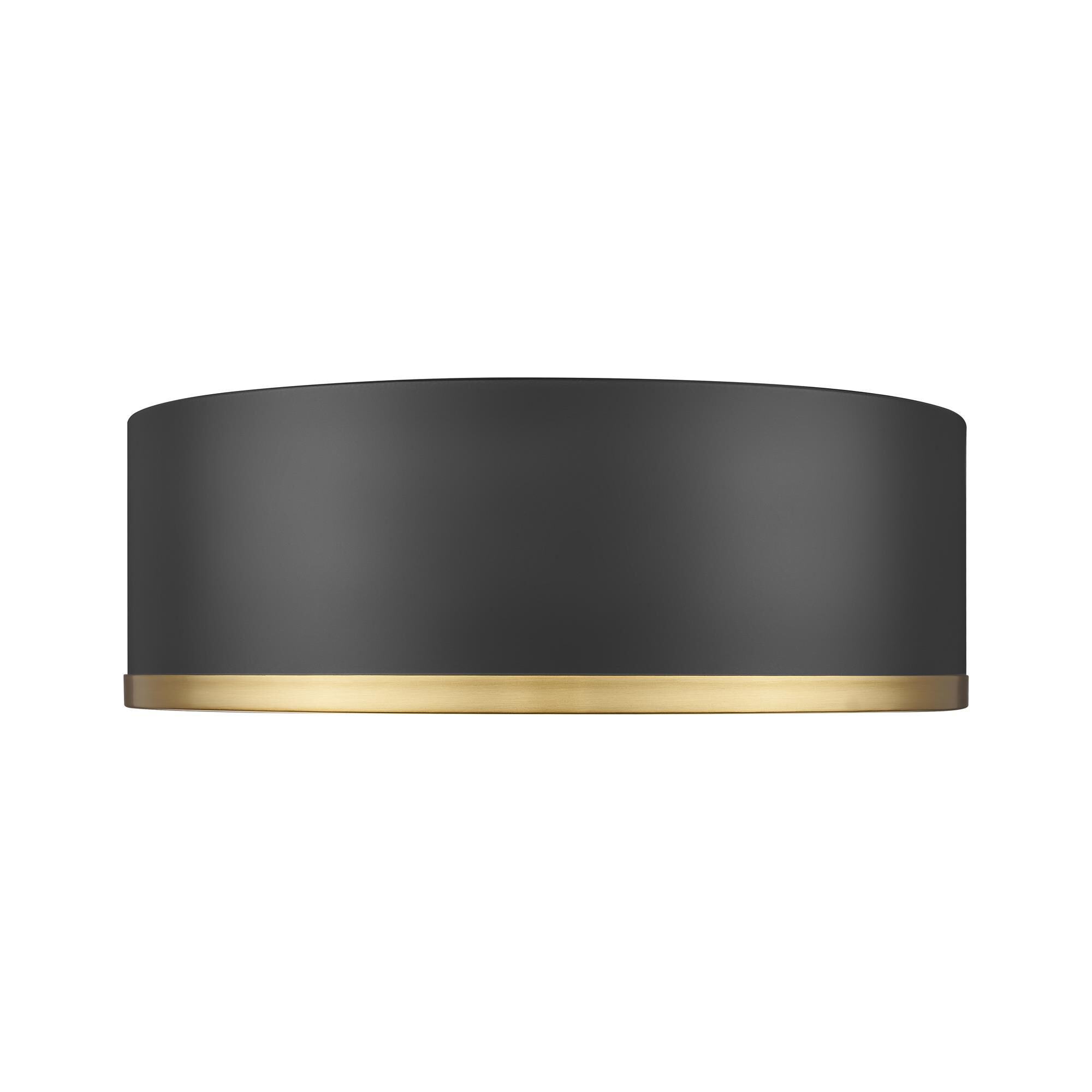 Shown in Matte Black + Modern Gold finish and Frosted glass and Frosted shade