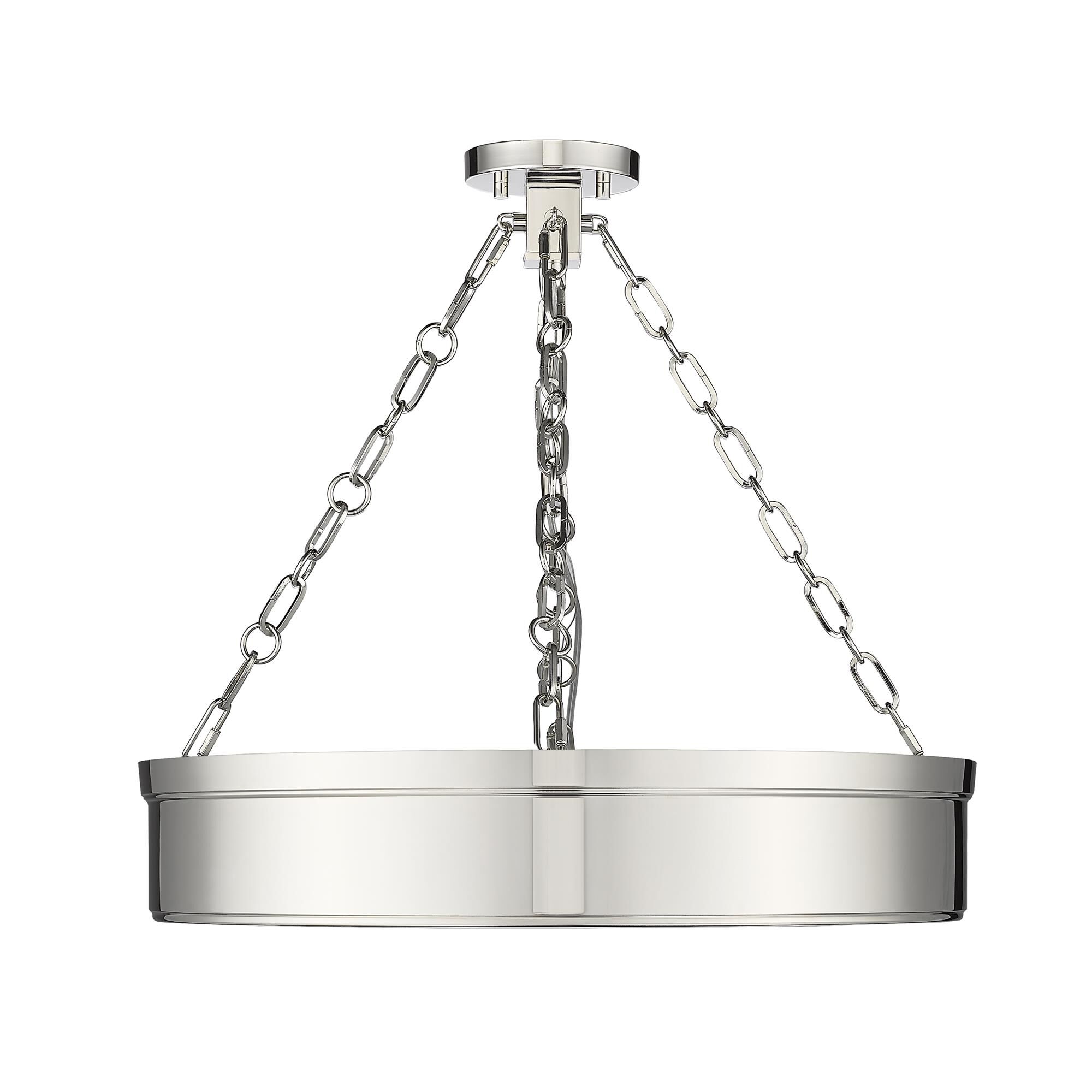 Shown in Polished Nickel finish and Marbling glass