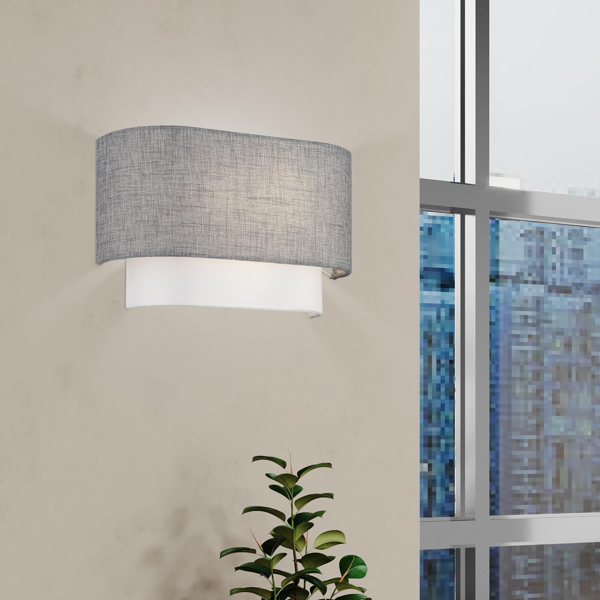 Brookmeade 13 Inch Wall Sconce by Livex Lighting