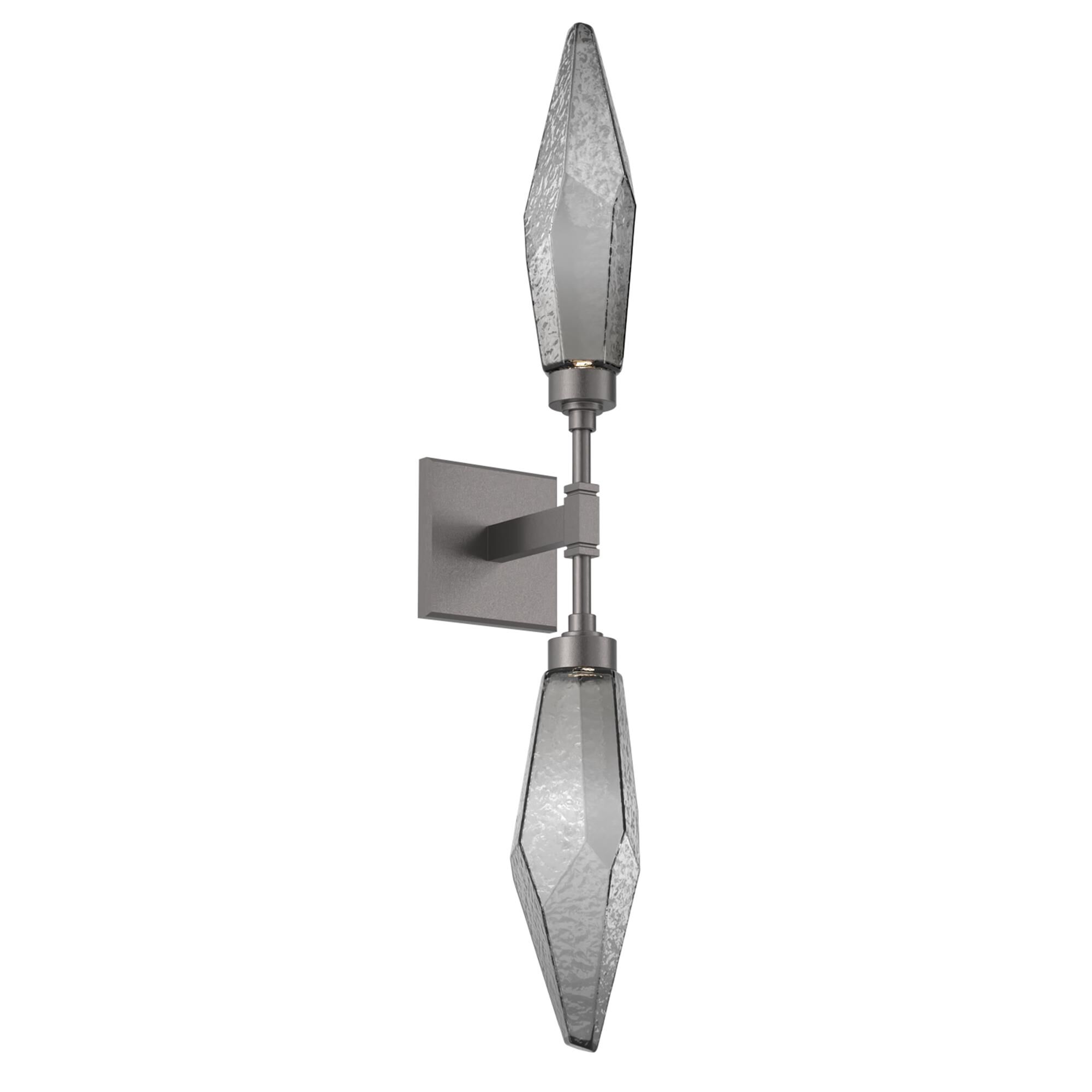 Rock Crystal 29 Inch LED Wall Sconce by Hammerton Studio
