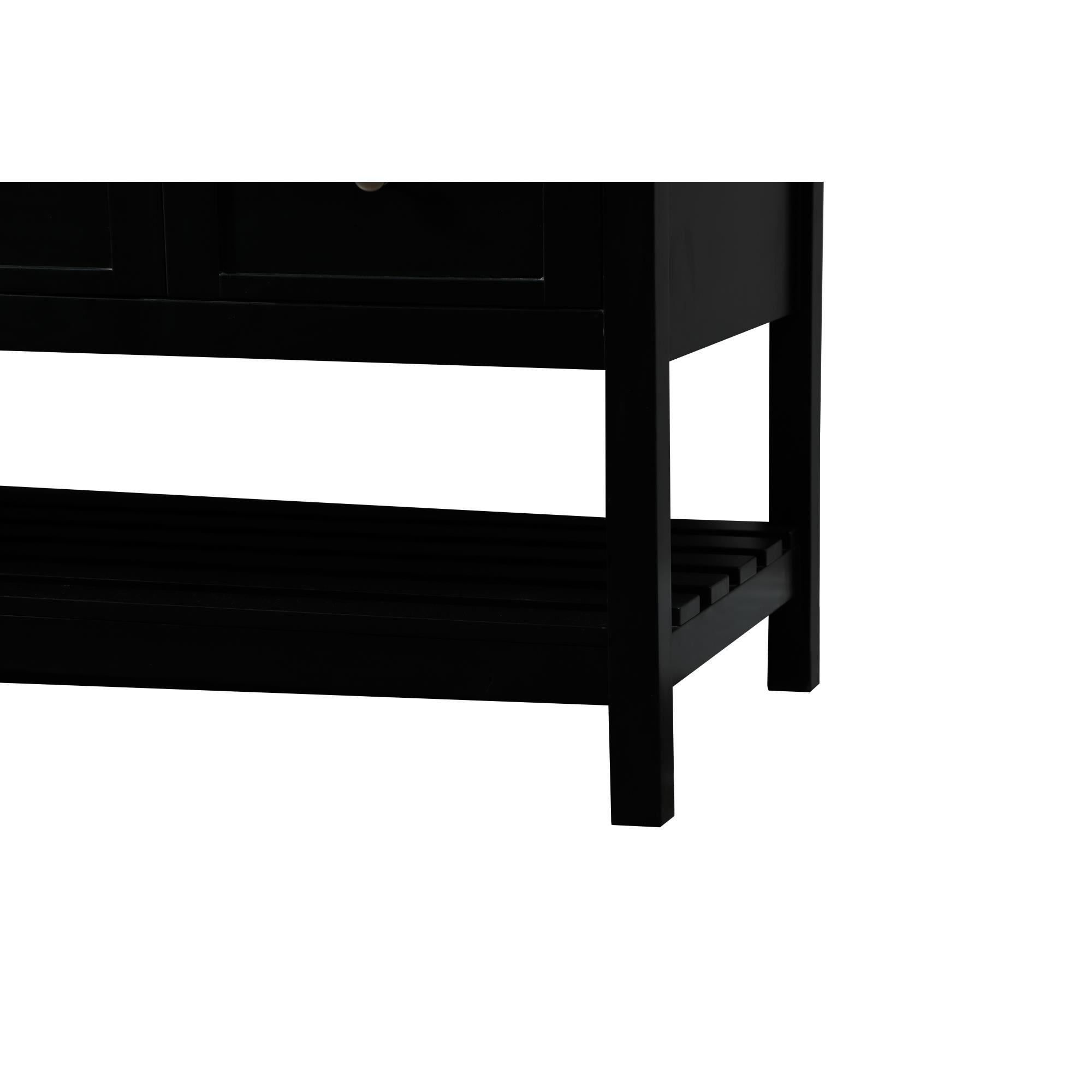 Shown in Black finish