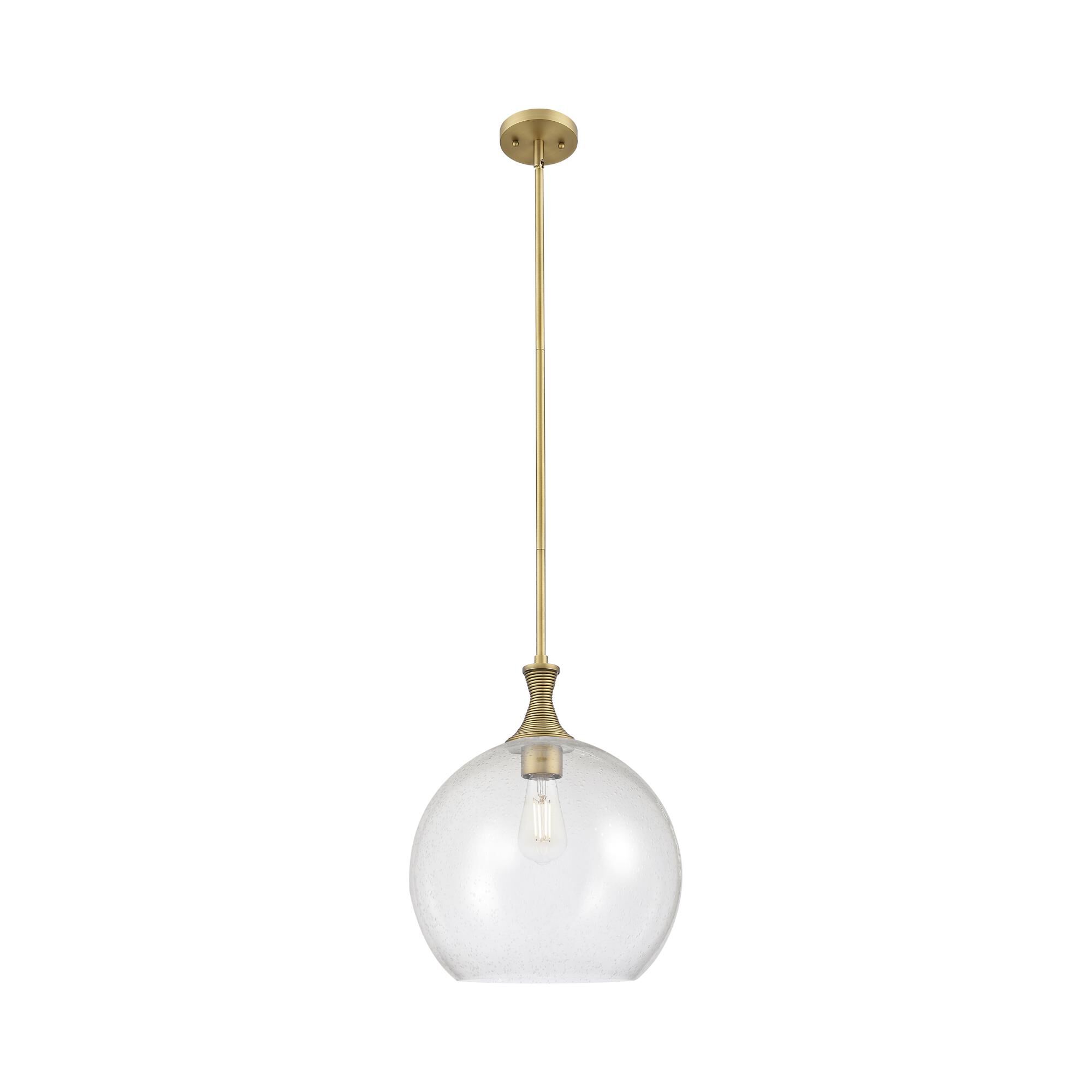 Shown in Brushed Brass finish