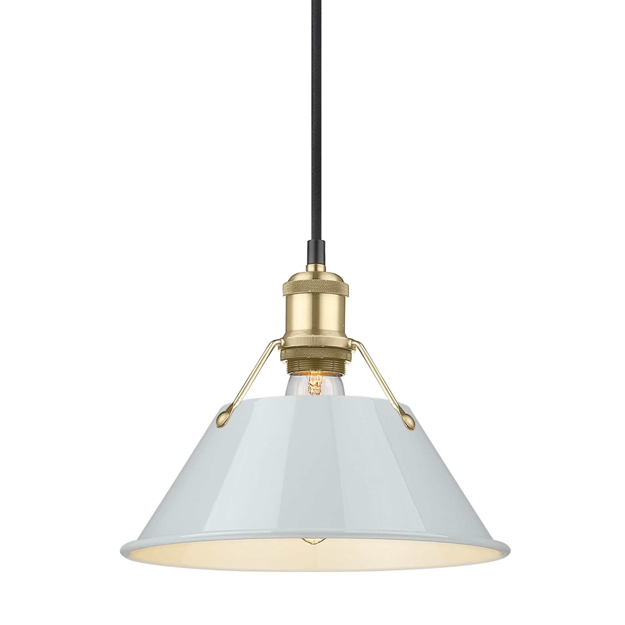 Orwell 10 Inch Mini Pendant by Golden Lighting