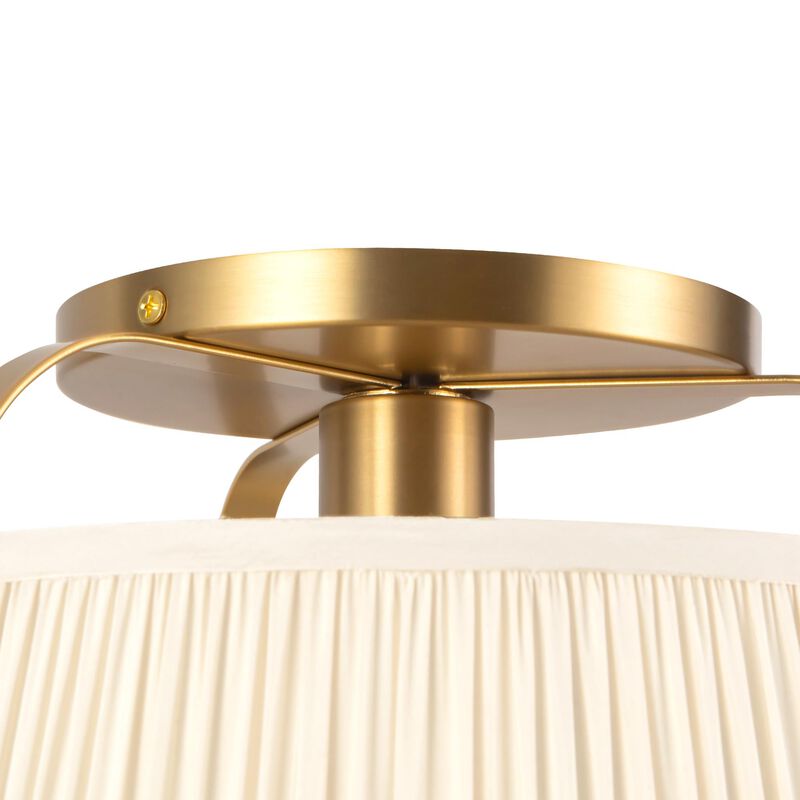 Peyton Fox Scout 13 Inch Semi Flush Mount by Alora Mood